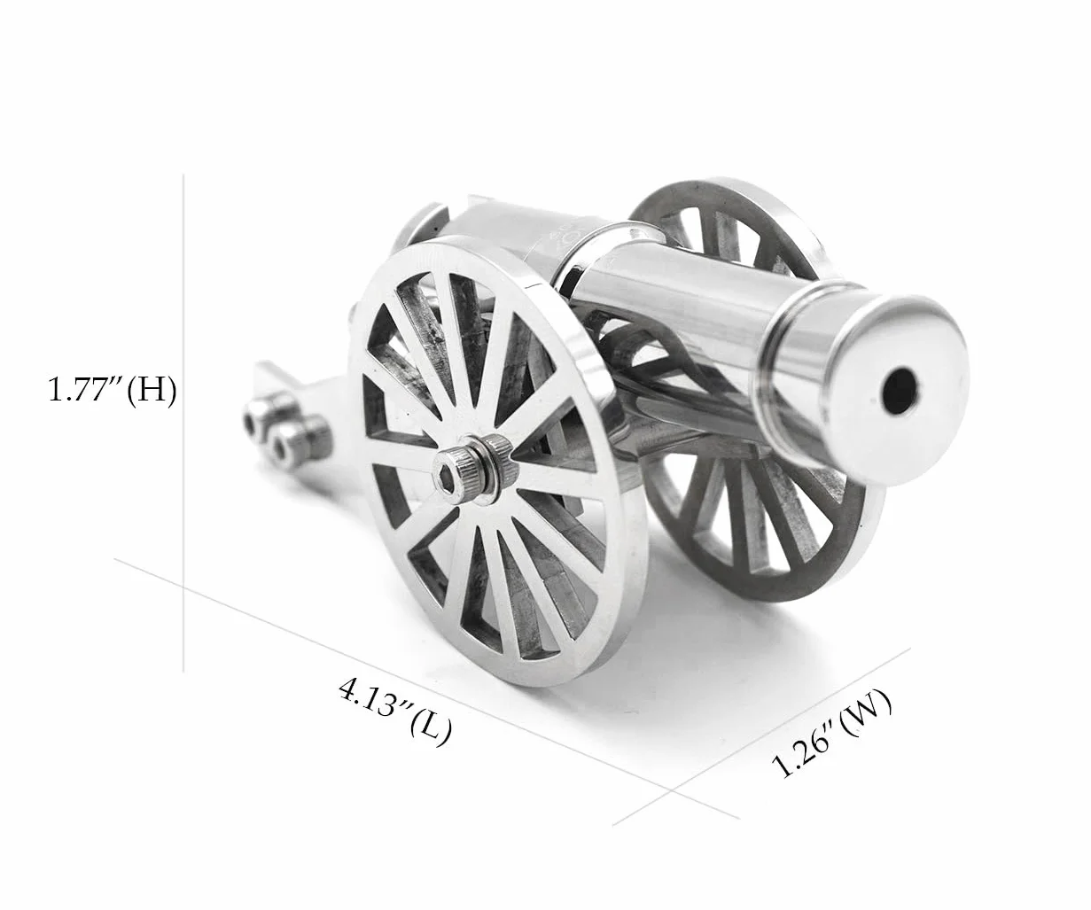 Zhou-long Mini model armatki Napoleona, imitacja metalu, dekoracja biurka i przedmioty kolekcjonerskie