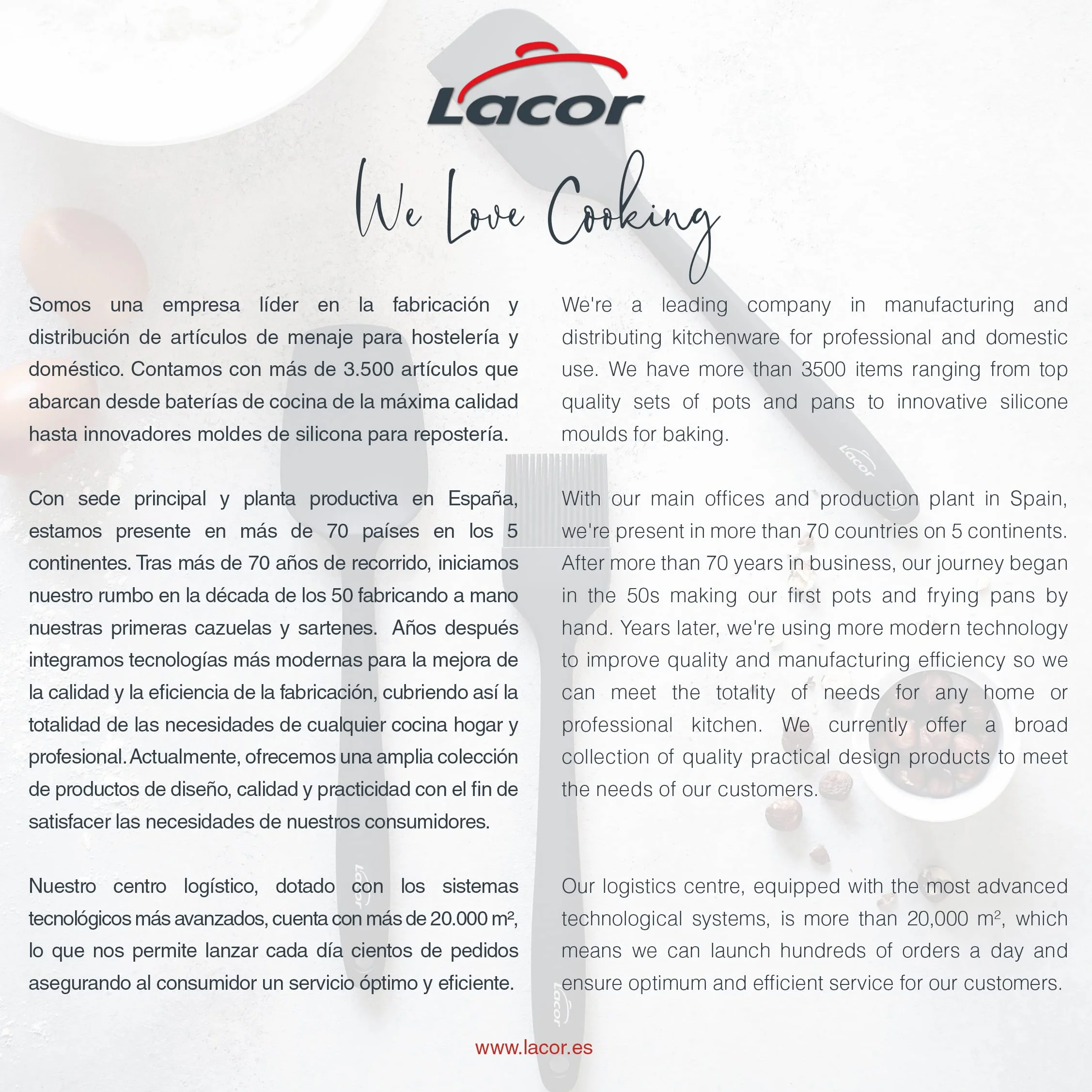 Lacor - 64467 - Szary Odpieniacz Kuchenny, Silikonowy Skimmer, Przybory Kuchenne, Ergonomiczny Uchwyt, Powłoka Nieprzywierająca, Odporny Na Wysokie Temperatury, Nadaje Się Do Mycia W Zmywarce, Długość