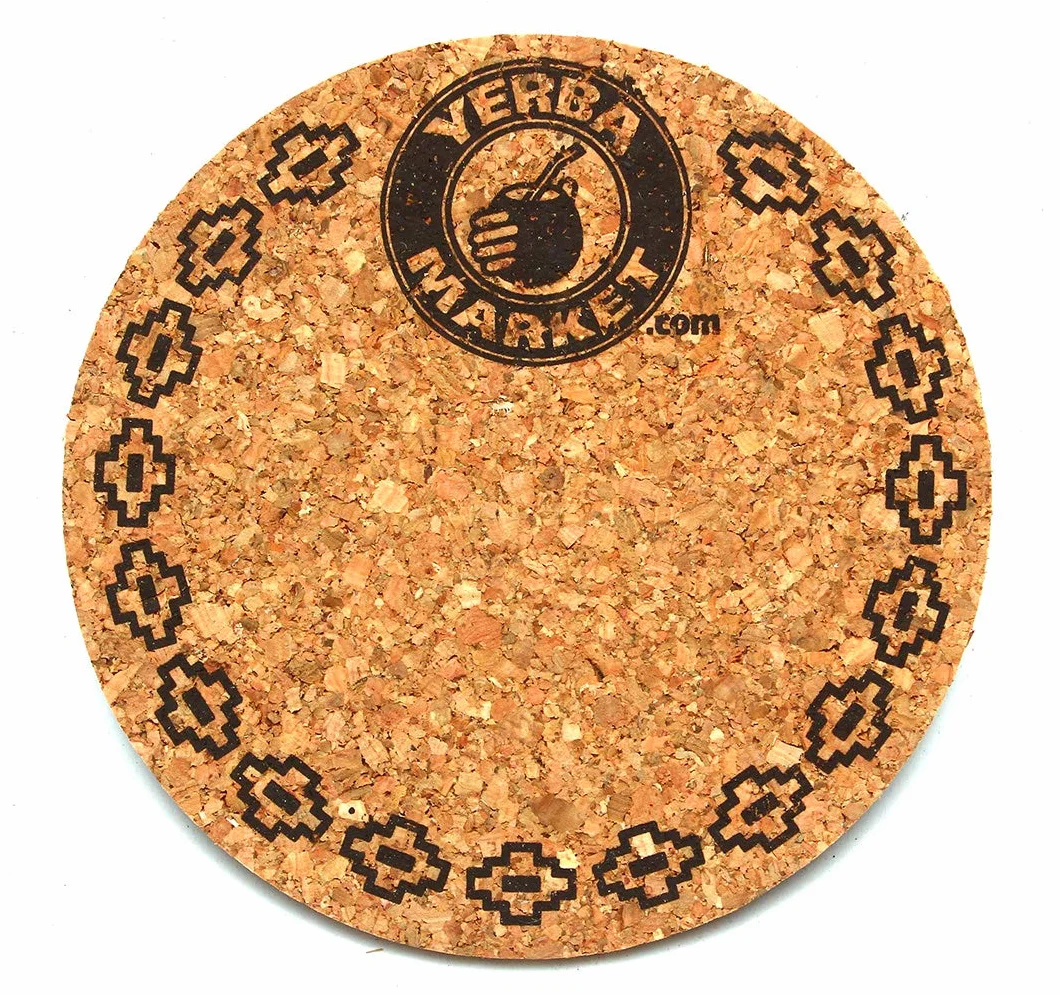 Hoja Yellow Yerba Mate zestaw 350 ml kubek ceramiczny Bombilla stal nierdzewna 19 cm podkładka korkowa szczotka