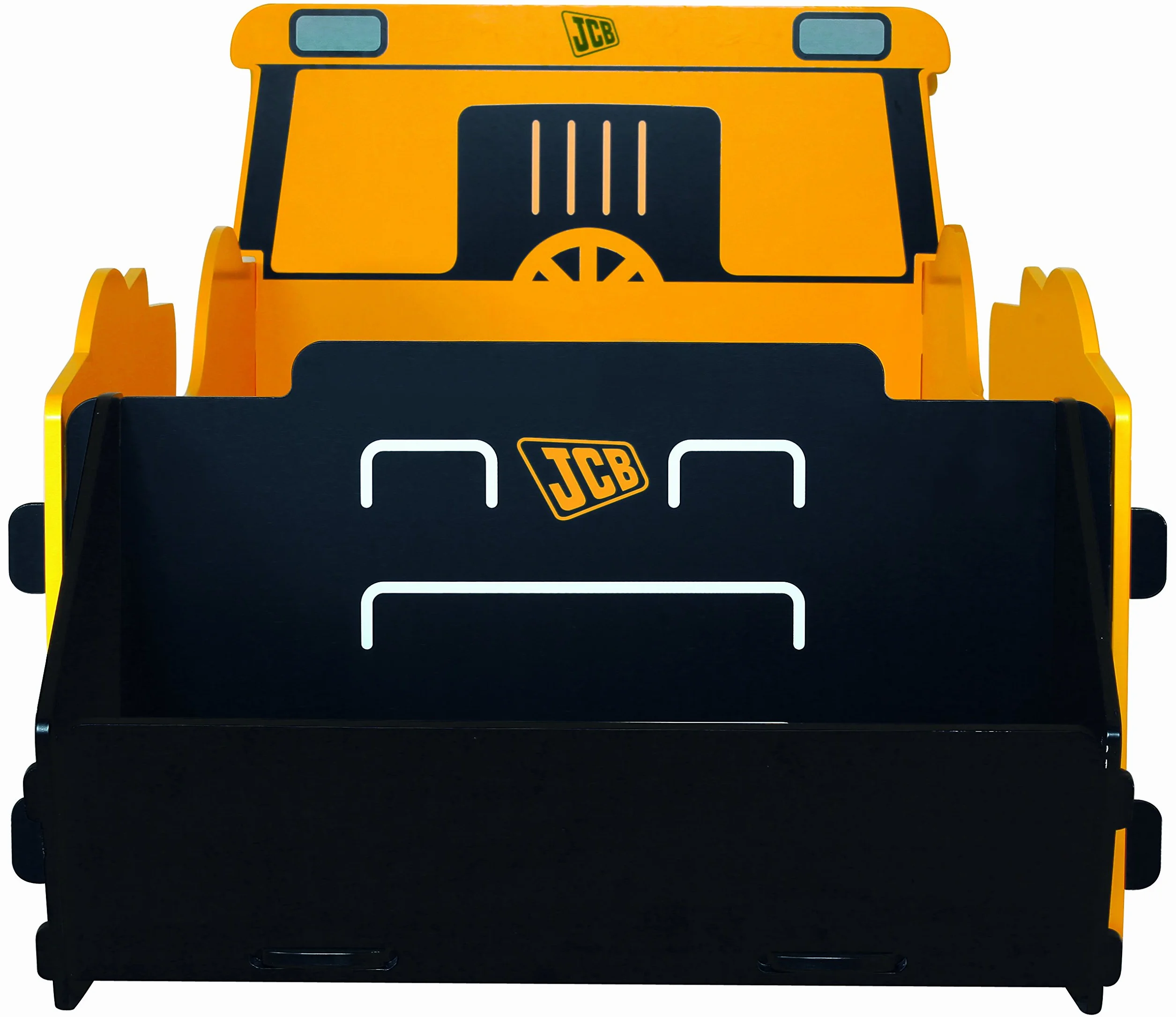 Kidsaw Ltd Pojedyncza rama łóżka JCB Digger 4 CX, żółta