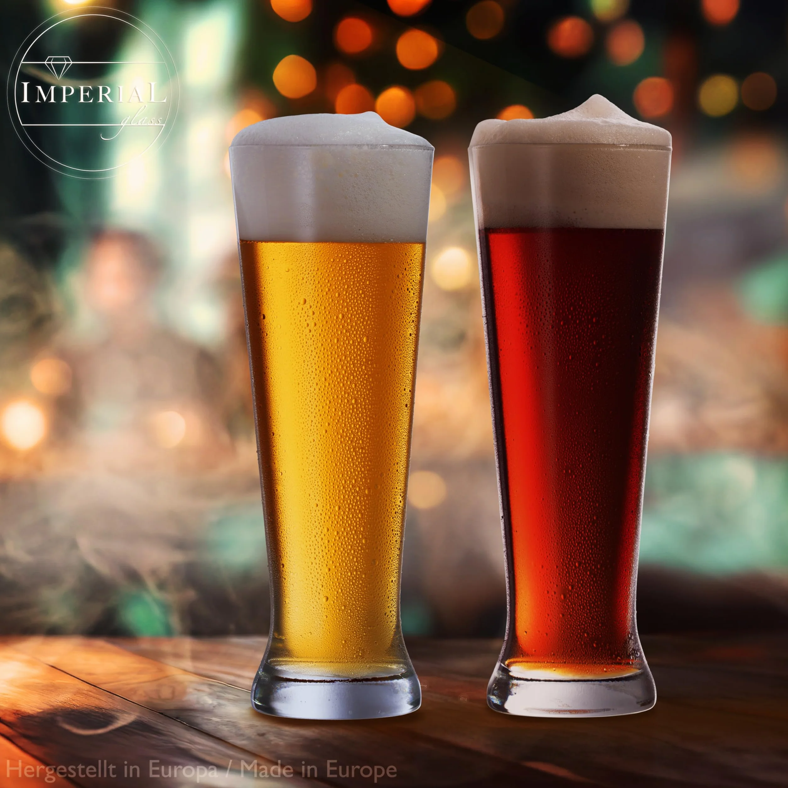 Pilsner szklanki do piwa o wysokiej pojemności 500 ml (maks. 680 ml), nadają się do mycia w zmywarce