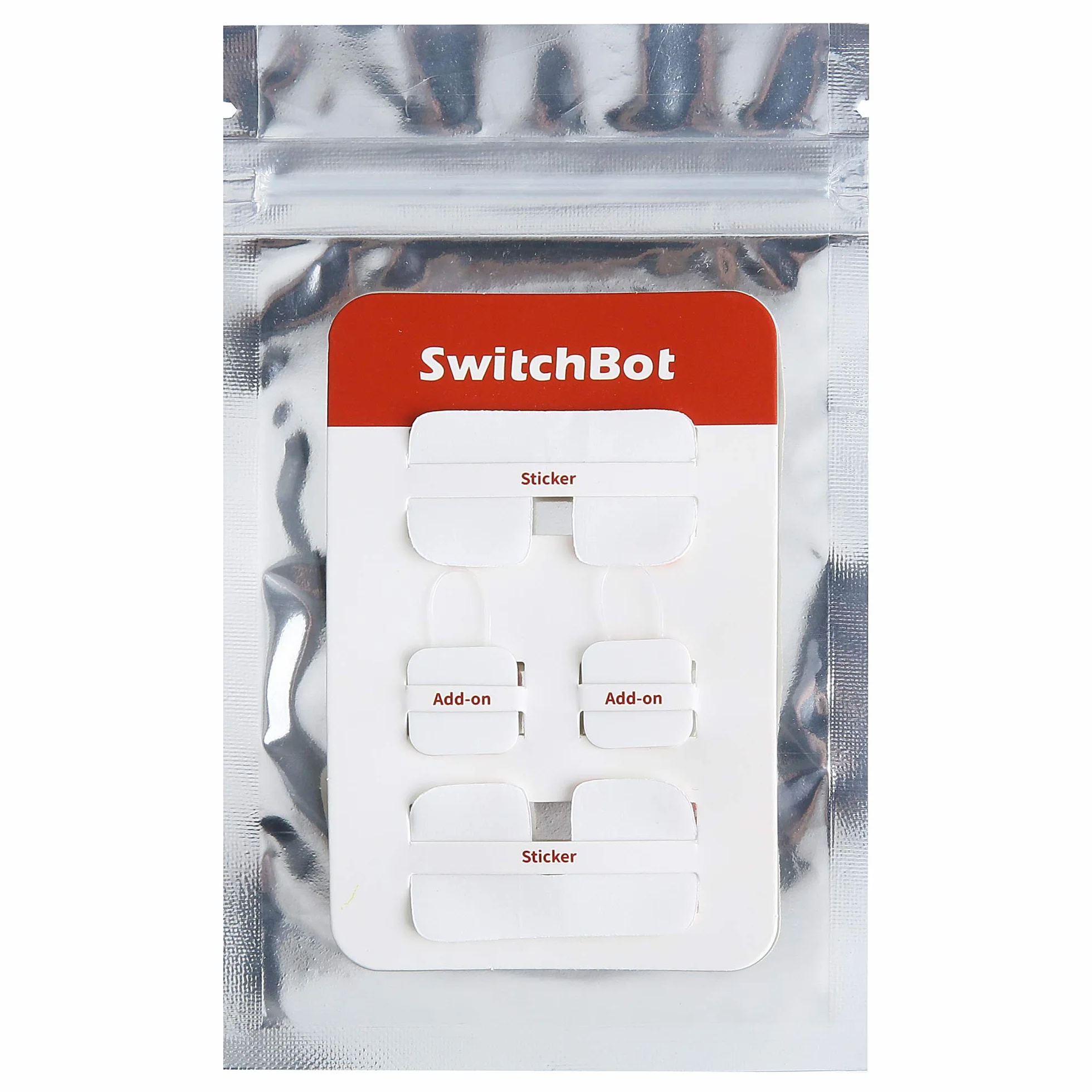 SwitchBot Dodatek do akcesoriów 3M Sticker Mate do inteligentnego domu - opakowanie 4 szt