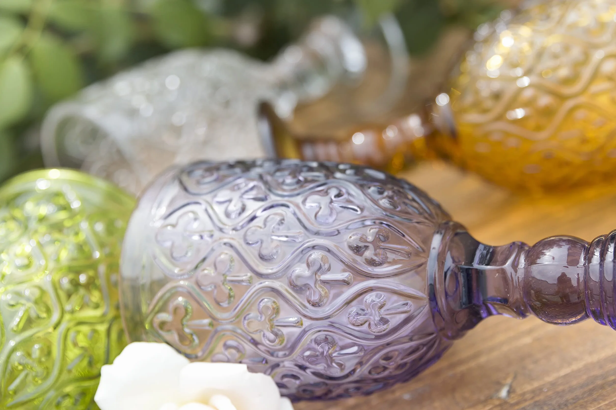 Villa d'Este Home Kieliszki Marrakech 280 ml Zestaw 6 sztuk Szkło Różne