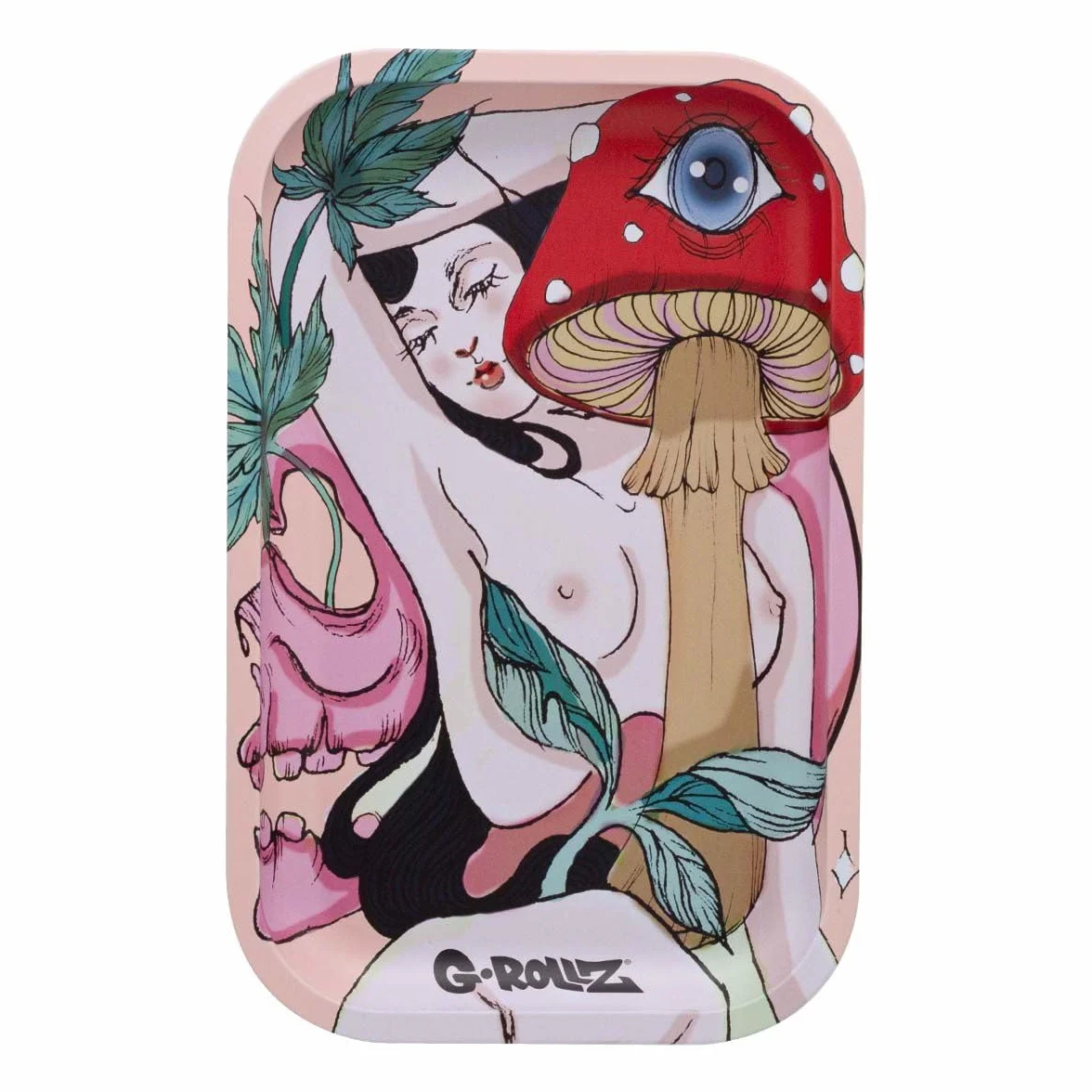 G-Rollz Taca, taca do serwowania, taca z motywami graffiti Pets Rock/Banksy's mushlover