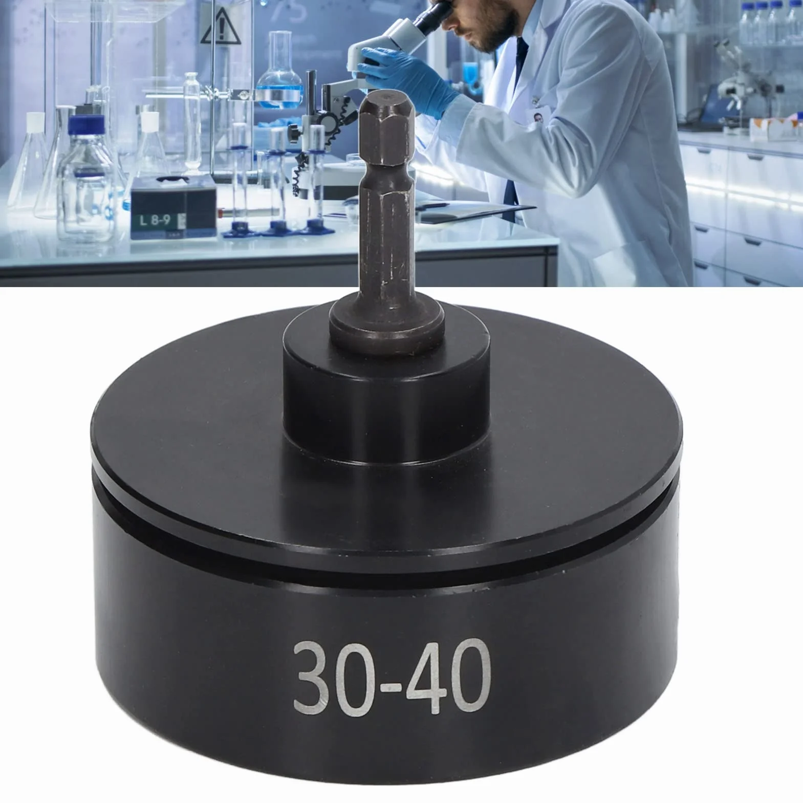Elektryczna Głowica Zamykająca Butelki, Ręczna Maszyna Do Zamykania Nakrętek Zakrętka Do Butelek Maszyna Do Zamykania dla średnicy Zasklepiania 30‑40Mm, Do Plastikowe Butelki