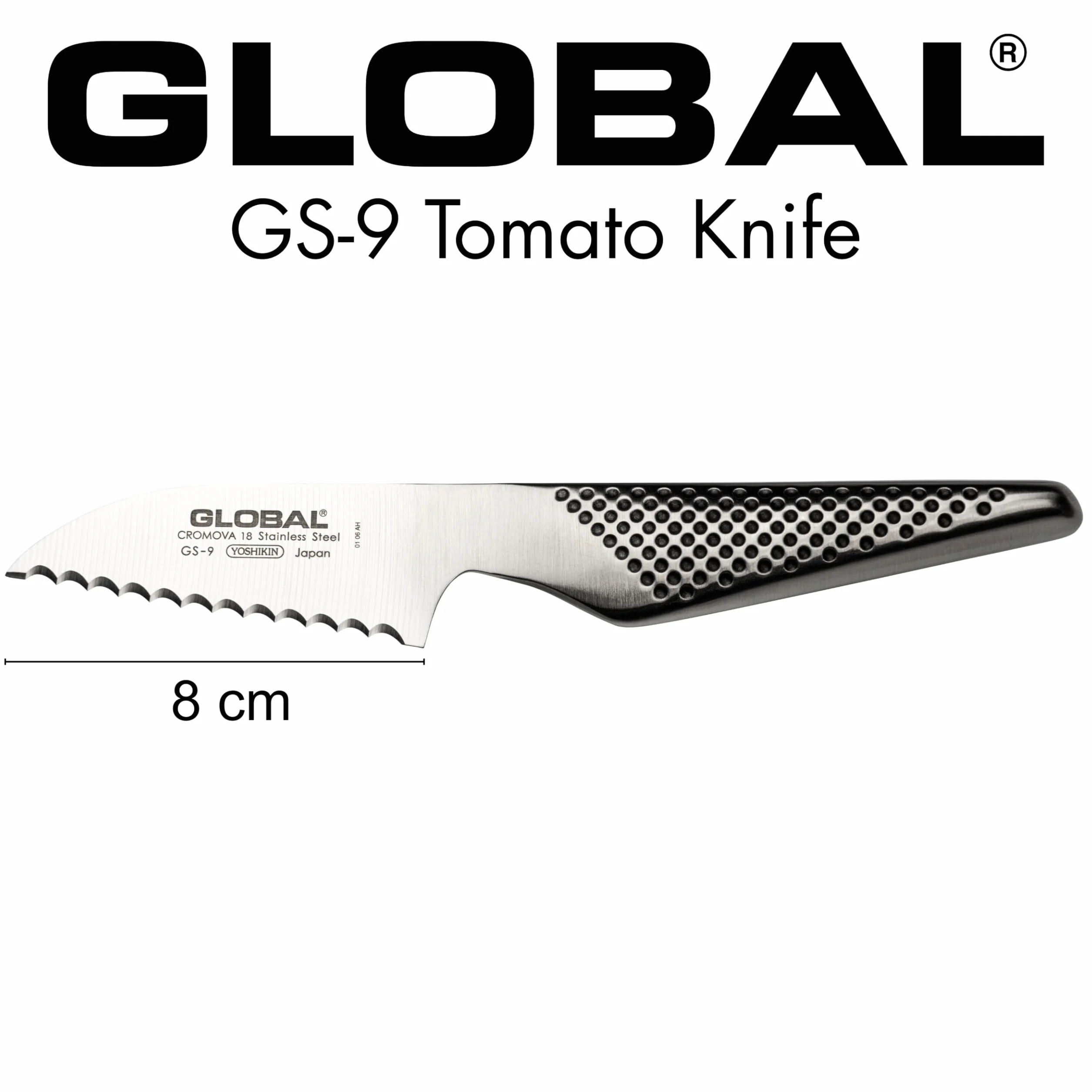 Global Nóż do pomidorów 8 cm