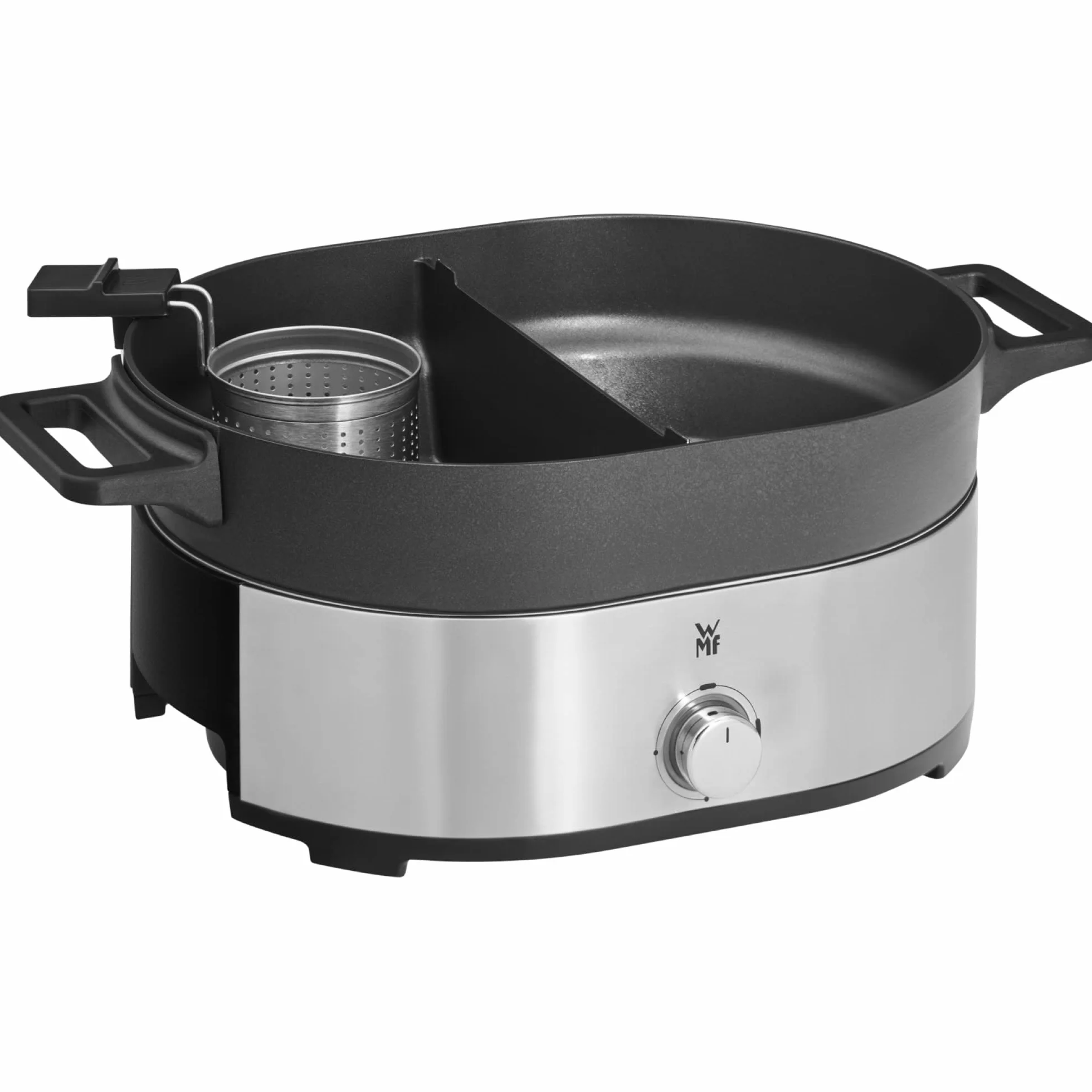 WMF Lono Hot Pot & parowar elektryczny 3,6 l, 1700 W, stal nierdzewna matowa