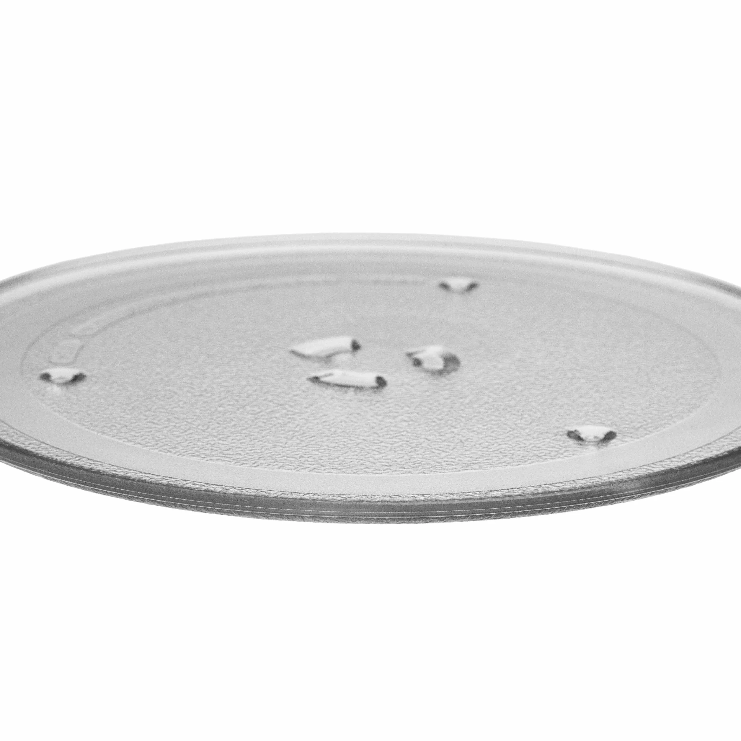 vhbw Szklany talerz do kuchenki mikrofalowej kompatybilny z Samsung MS23K3513AS/EO, MS23K3513ASEN, MS23K3513AW/EN, MS23K3513AWEN, MS23K3555EK/EN