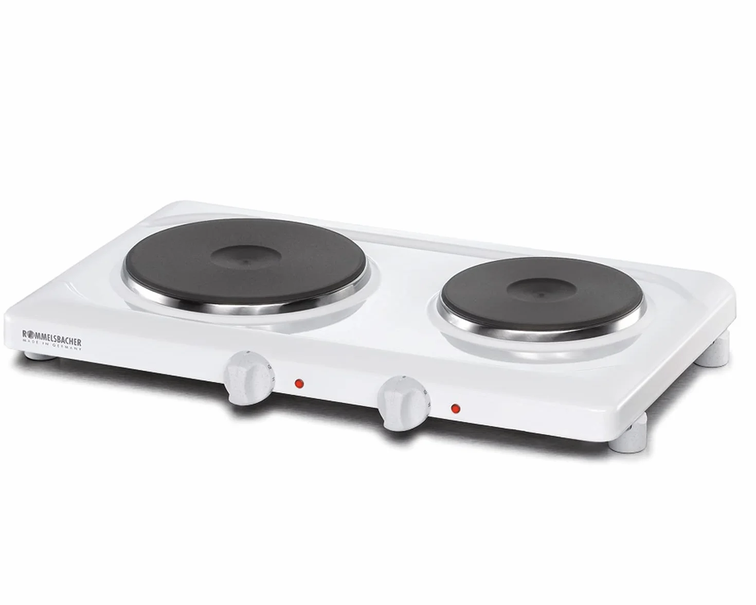 Rommelsbacher THL 2597 płyta kuchenna - Płyta (Stół, biały, 1000W, 230V, 50 cm, 29 cm)