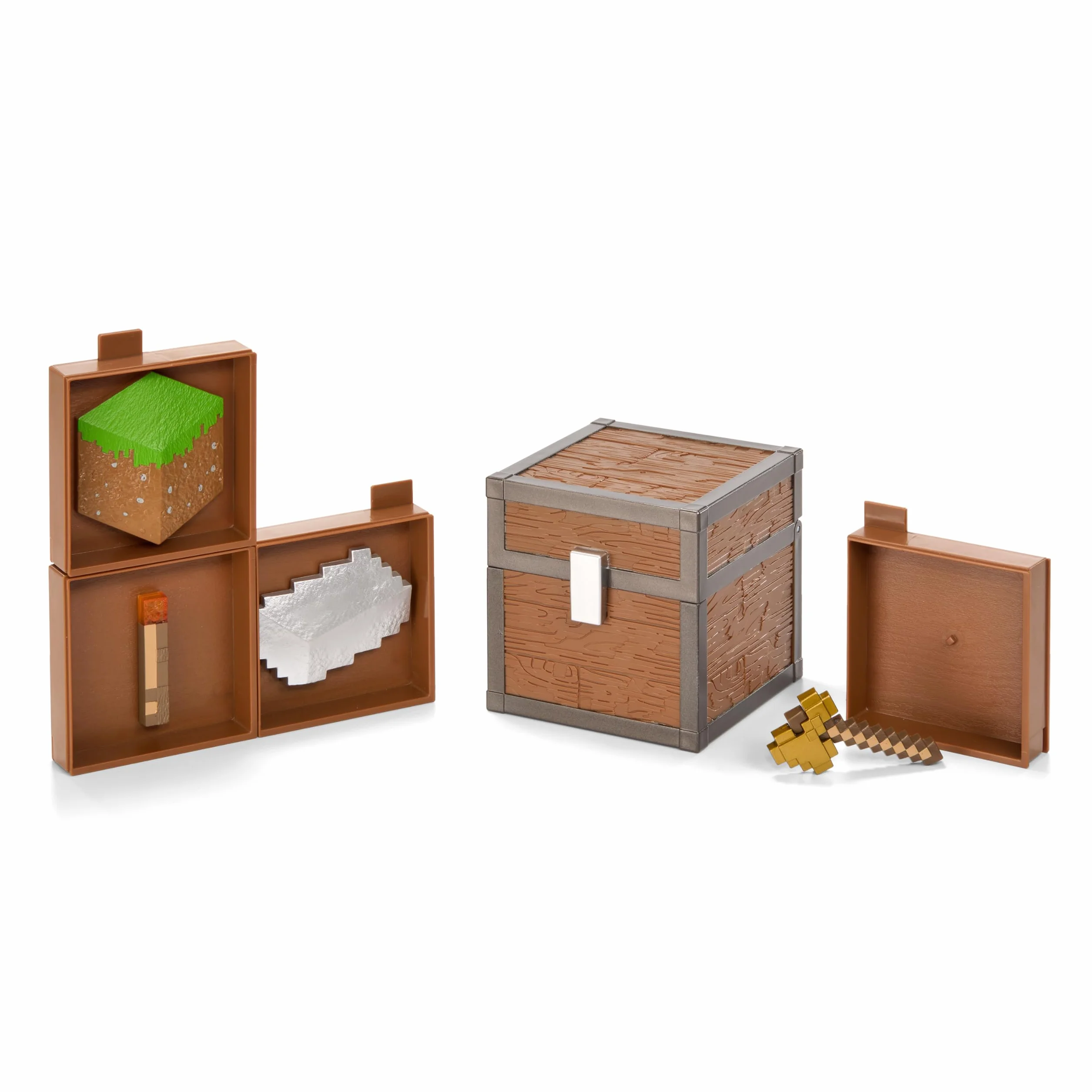Minecraft Set Loot Chest Plain 10Cm