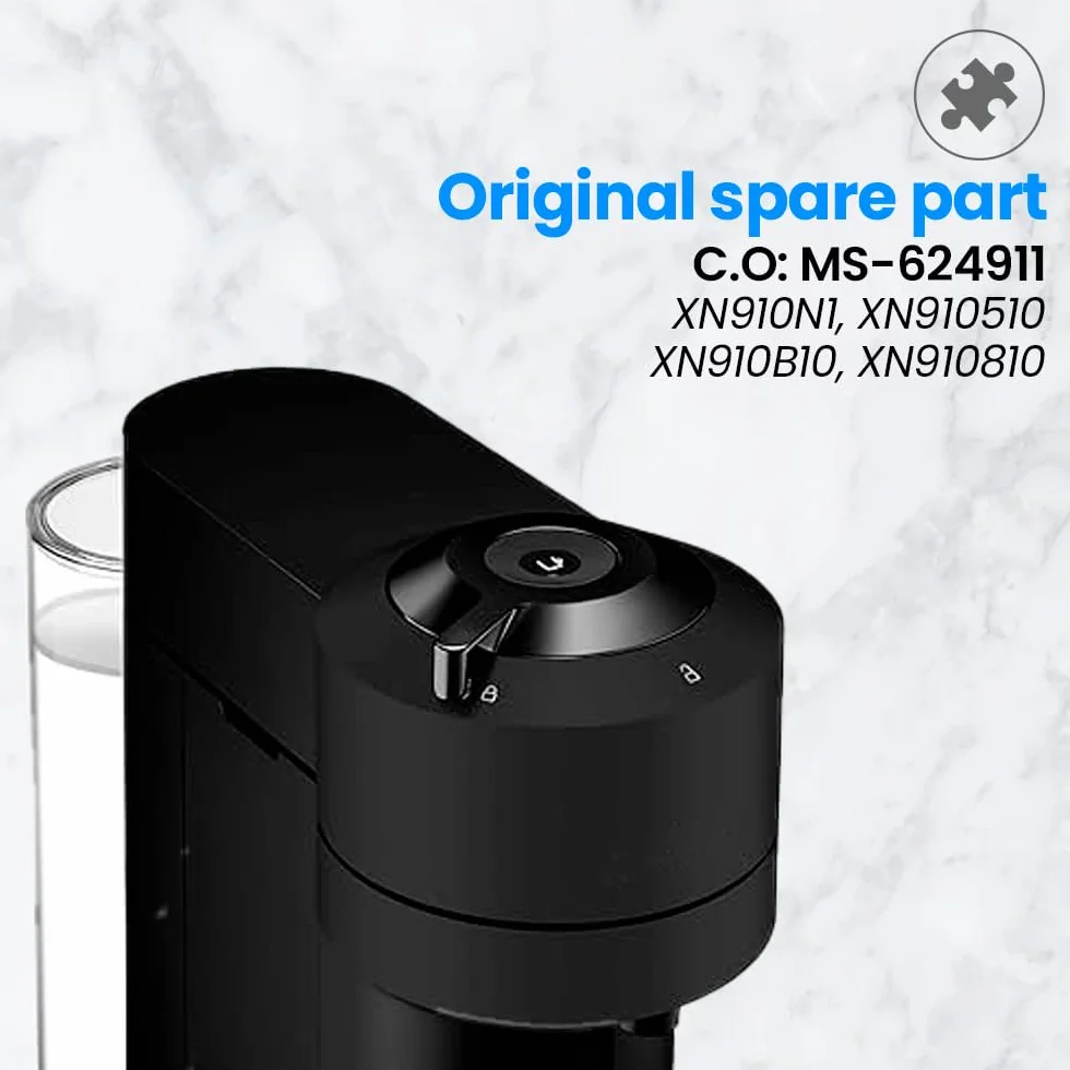 Anakel Home Zapasowy zbiornik na wodę MS-624911 kompatybilny z ekspresem do kawy Nespresso Vertuo Next | Pojemność 1,1 litra | Nie zawiera pokrowca