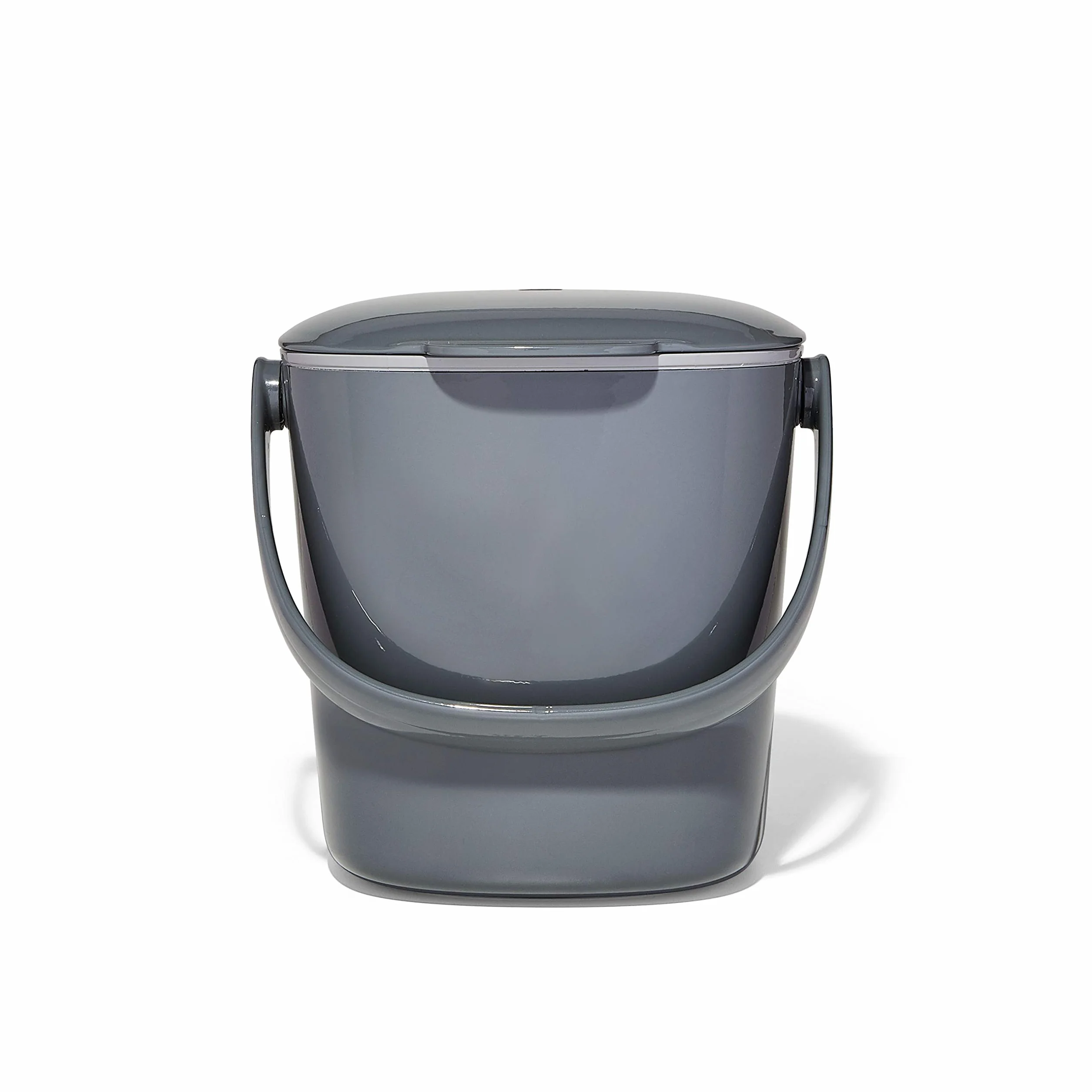 OXO Good Grips łatwy do czyszczenia kosz na kompost - węgiel drzewny - 2,83 l