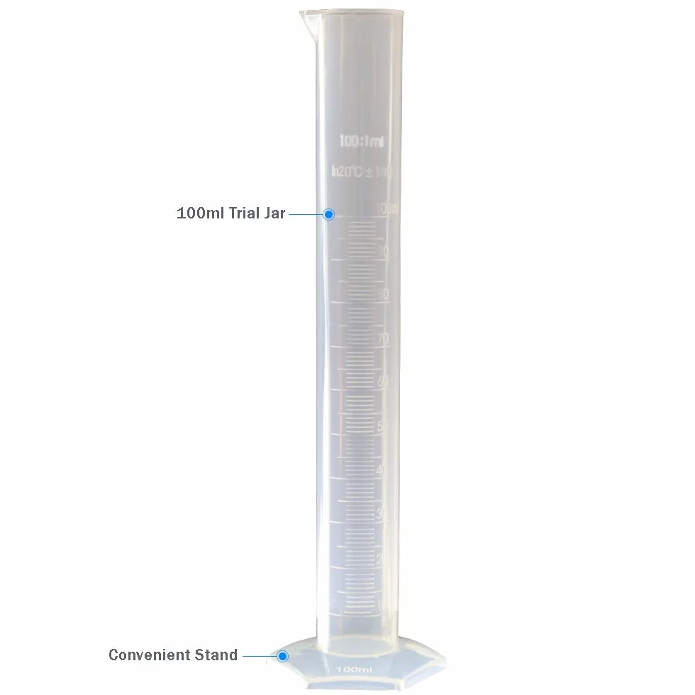 Miernik alkoholu Spirit Meter 0-100% Mierzy Alkohol w Destylowanym Hydrometrze Spirytusowym 23 cm, w tym 100 ml słoik Próbny