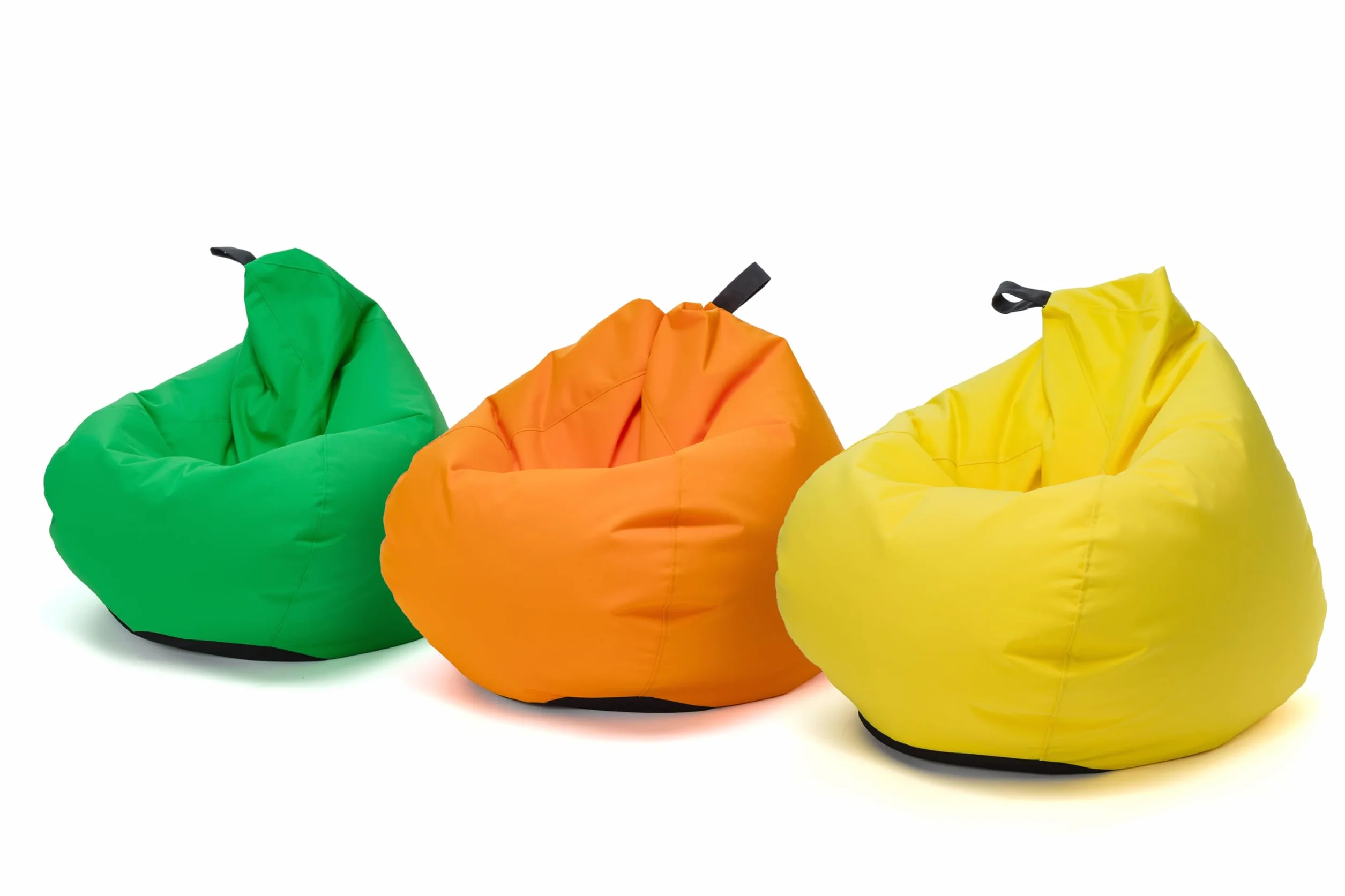 Ecopuf Oscar Outdoor - Pufa Worek, Sako, Miękki Fotel z Wypełnieniem - dla Dzieci i Dorosłych - do Domu i na Zewnątrz - z Mocnego Poliestru, z Uchwytem, Wodoodporny - 90x110cm - M1