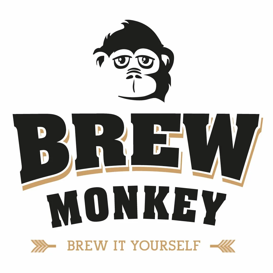 Brew Monkey® Zestaw do warzenia piwa Blond | podstawowy zestaw 5 litrów piwa | 6,4% obj. | zestaw do warzenia piwa | prezent dla mężczyzn | prezent urodzinowy dla mężczyzn | dla mężczyzn