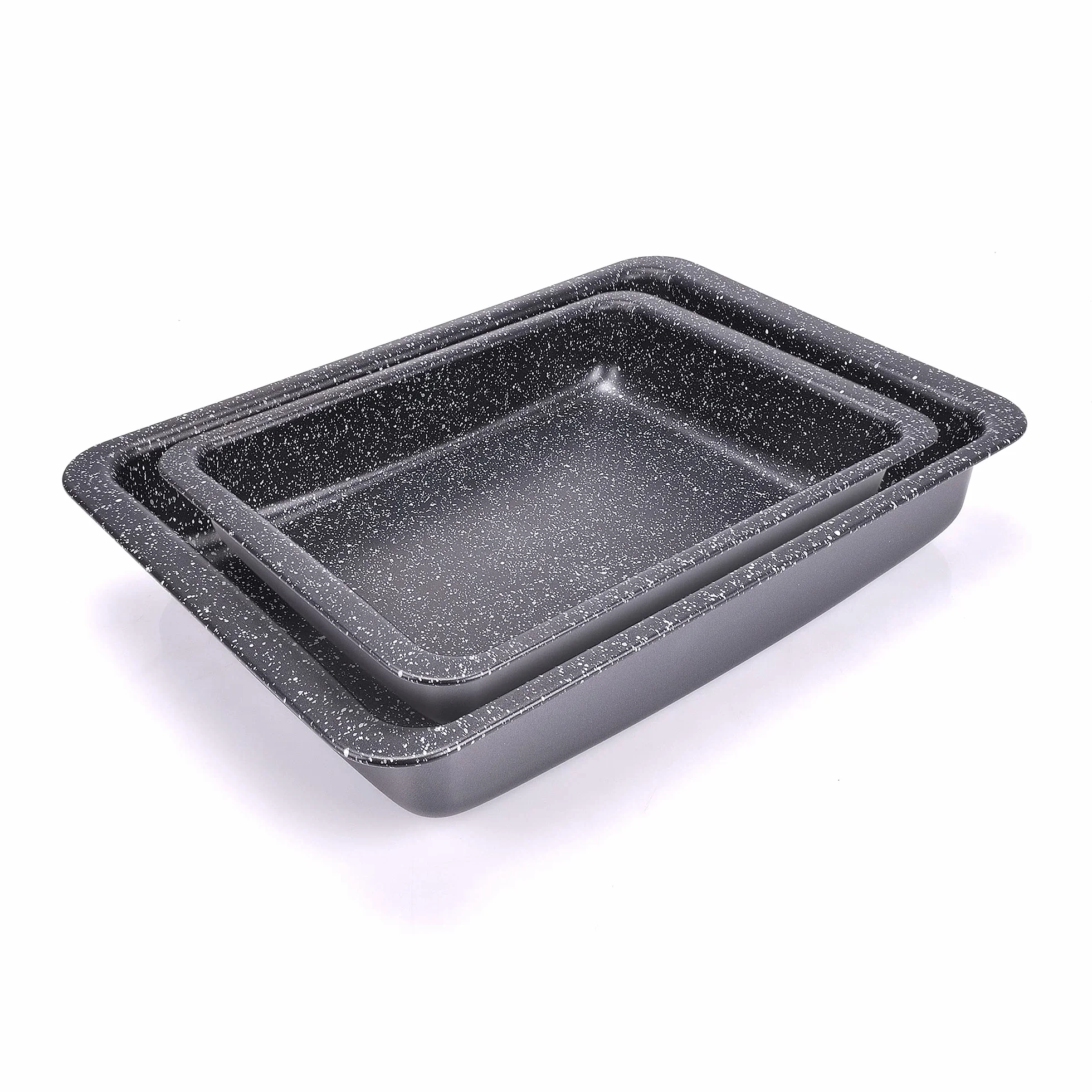 Alluflon Vesuvia zestaw do lasagne 3L aluminium szary