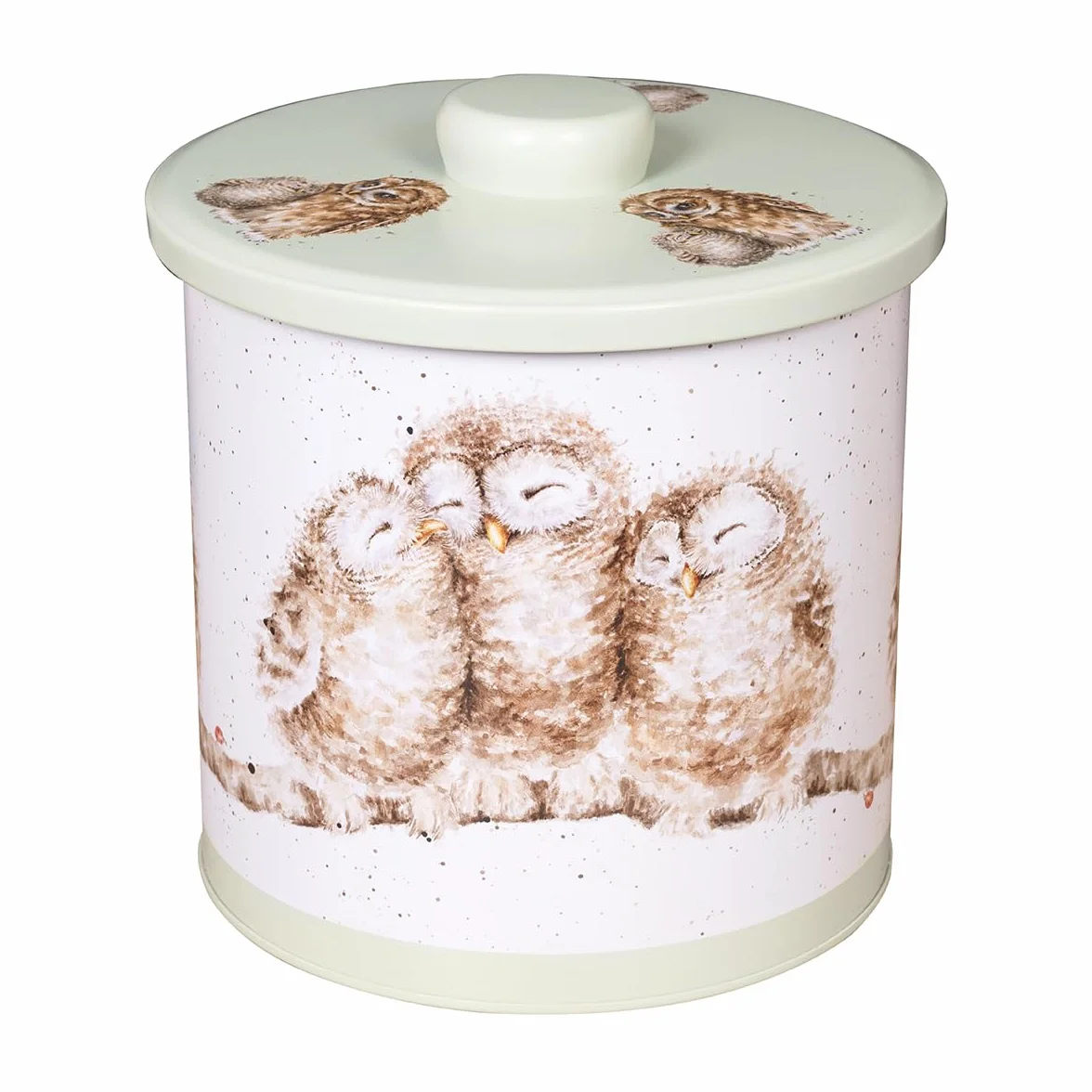 Wrendale Designs by Hannah Dale The Country Set 'Owl Biscuit Barrel