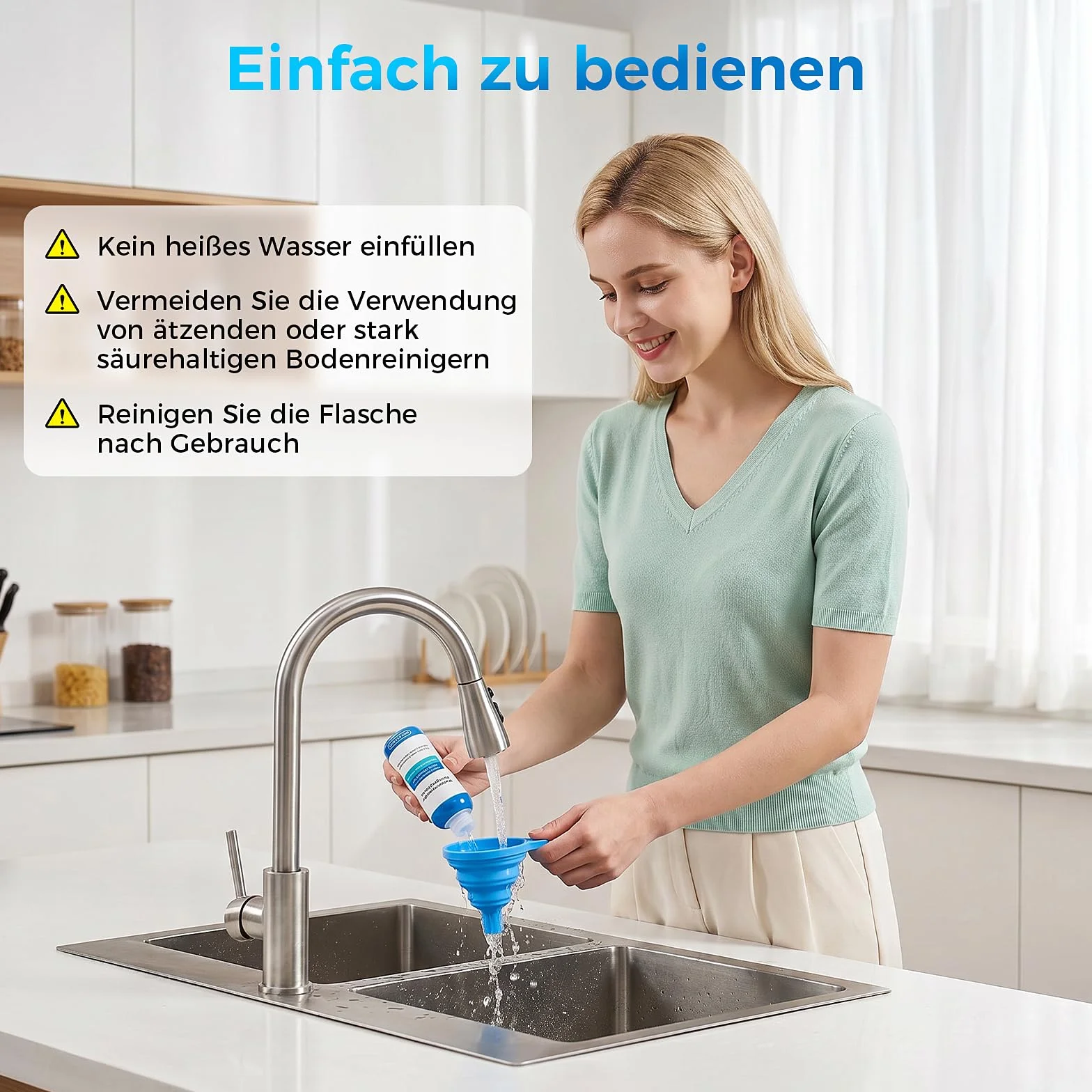 Butelka zamienna Philips OneUp 3000 5000 Series 60 ml PP szczelna