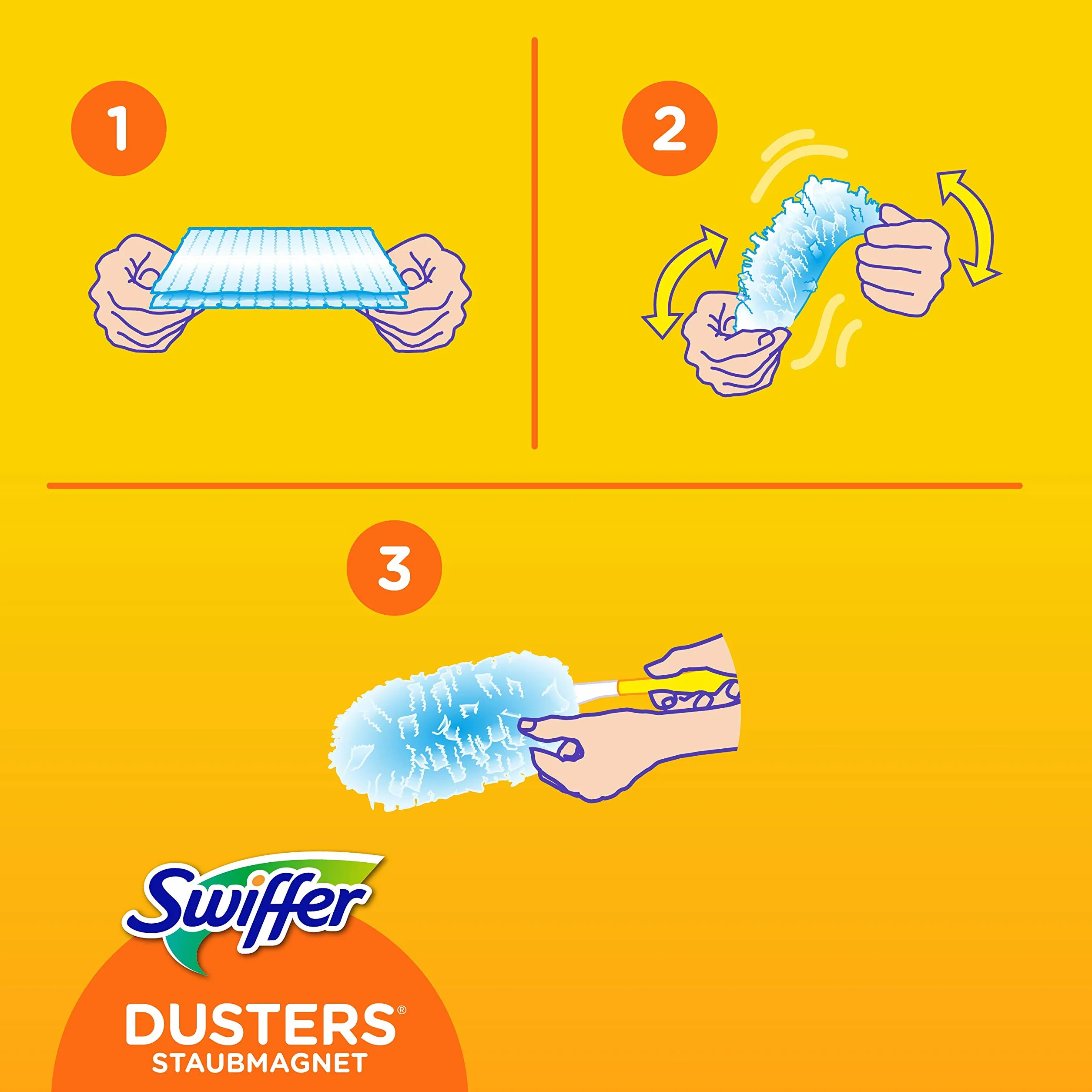 Swiffer Duster Miotełka do Ścierania Kurzu z Uchwytem 7 Wkładów