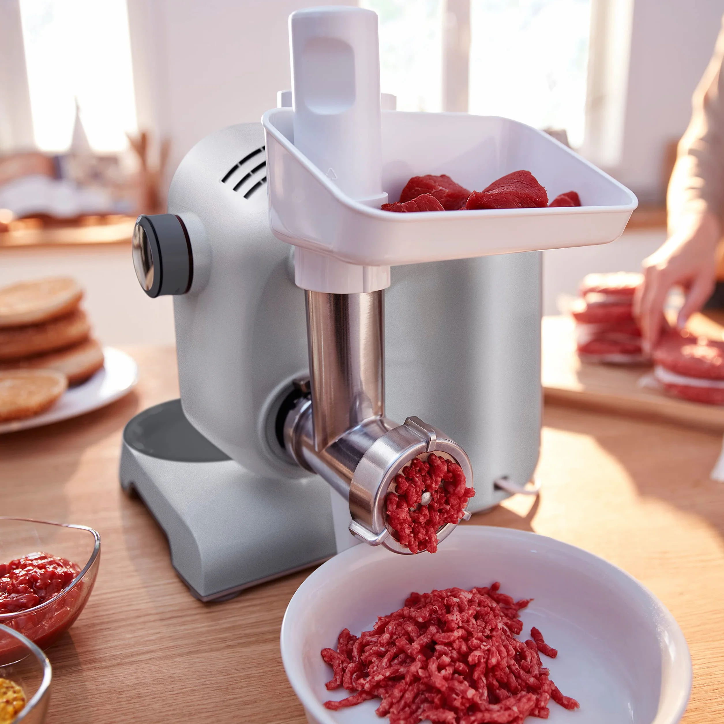 Bosch MUM56340 robot kuchenny wielofunkcyjny 900W srebrny