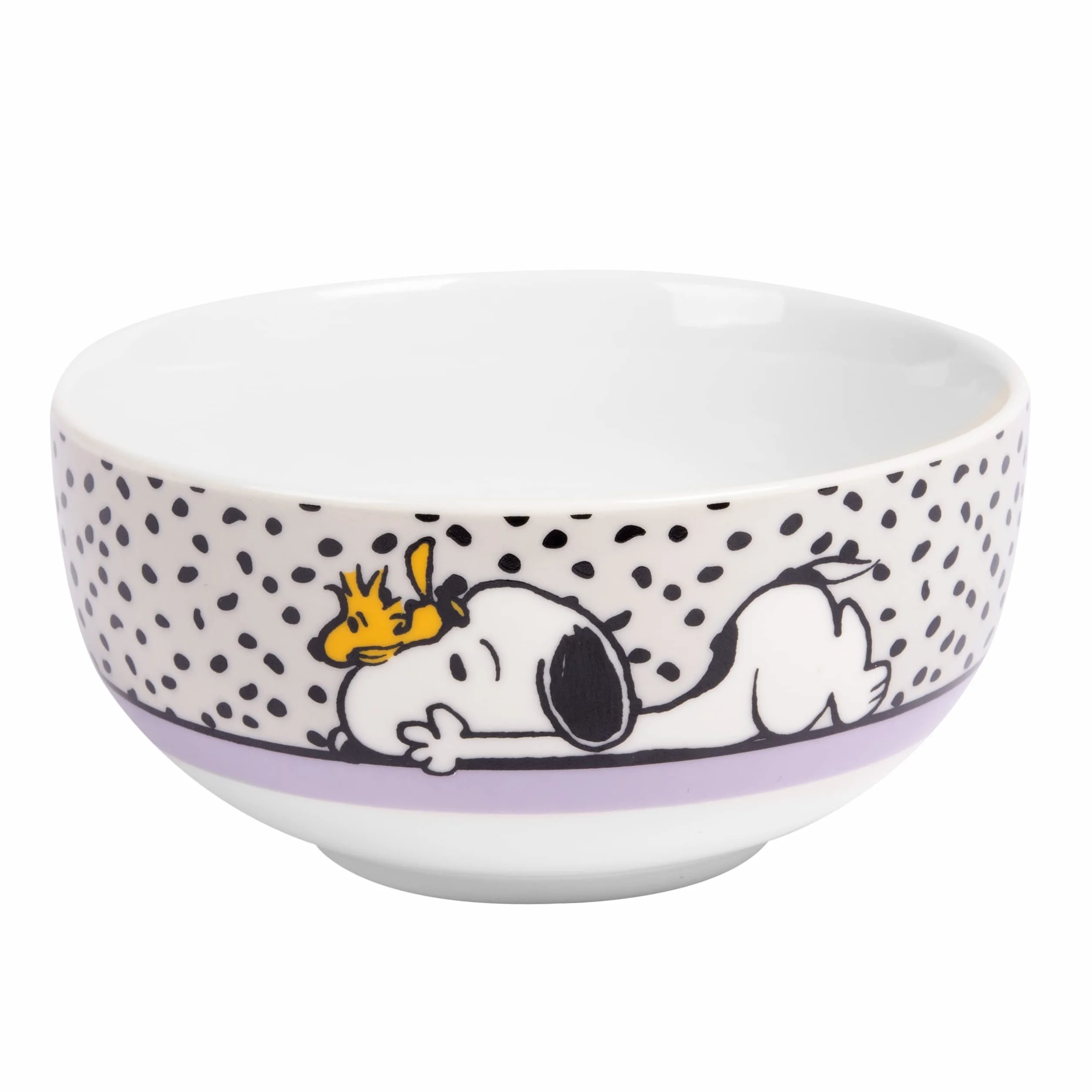 United Labels Snoopy zestaw śniadaniowy dla dzieci 3-częściowy porcelanowy