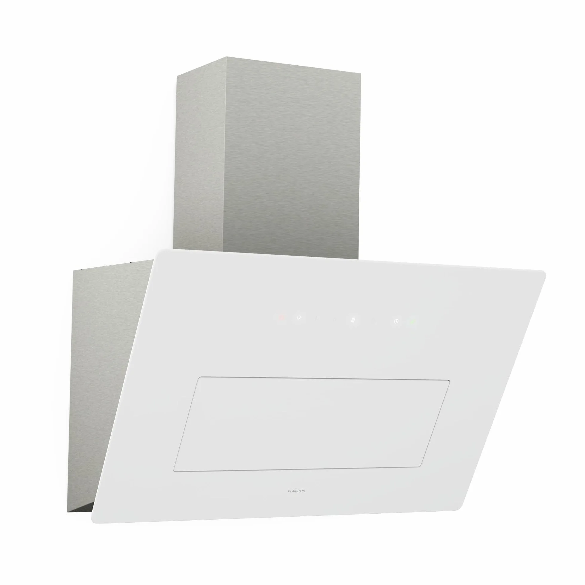 Klarstein SleekAir okap kuchenny – 60 cm okap podszafkowy, 686 m³/h, klasa efektywności energetycznej A++, dotykowy panel sterowania, oświetlenie LED 2700-6500 K