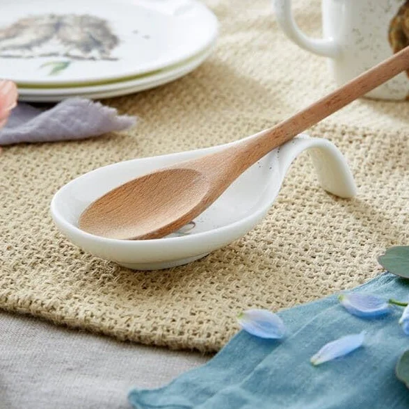 "Royal Worcester Wrendale Designs Ceramic Spoon Rest "He is Funghi" Mouse