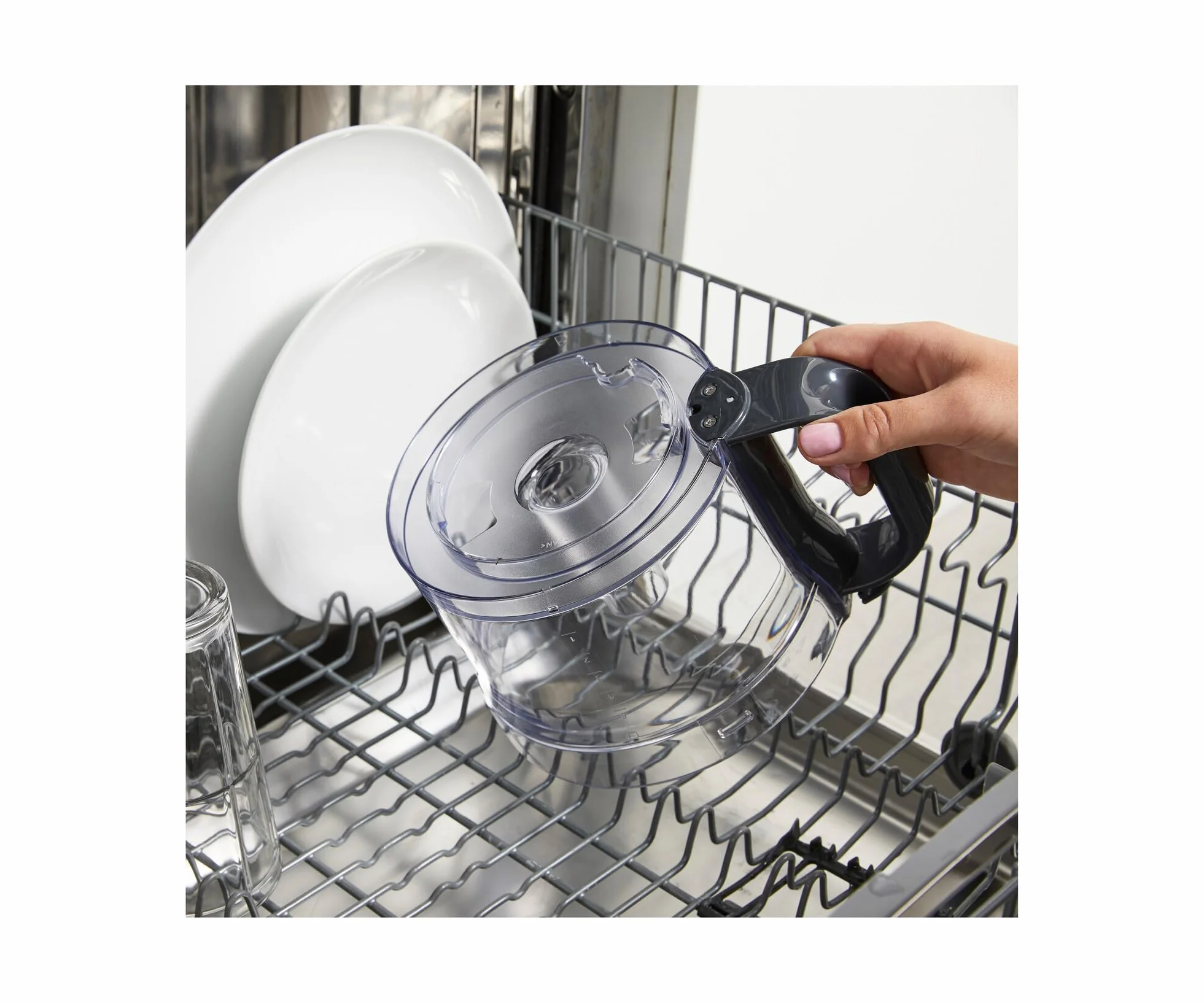 Kenwood Multipro Compact FDP31.020GY model 2023, robot rozdrabniacz kuchenny z 2 prędkościami przetwarzania + puls, miska 2,1 l, elektryczna maszynka do warzyw do tarczenia, ruszt i ugniatanie, 800w