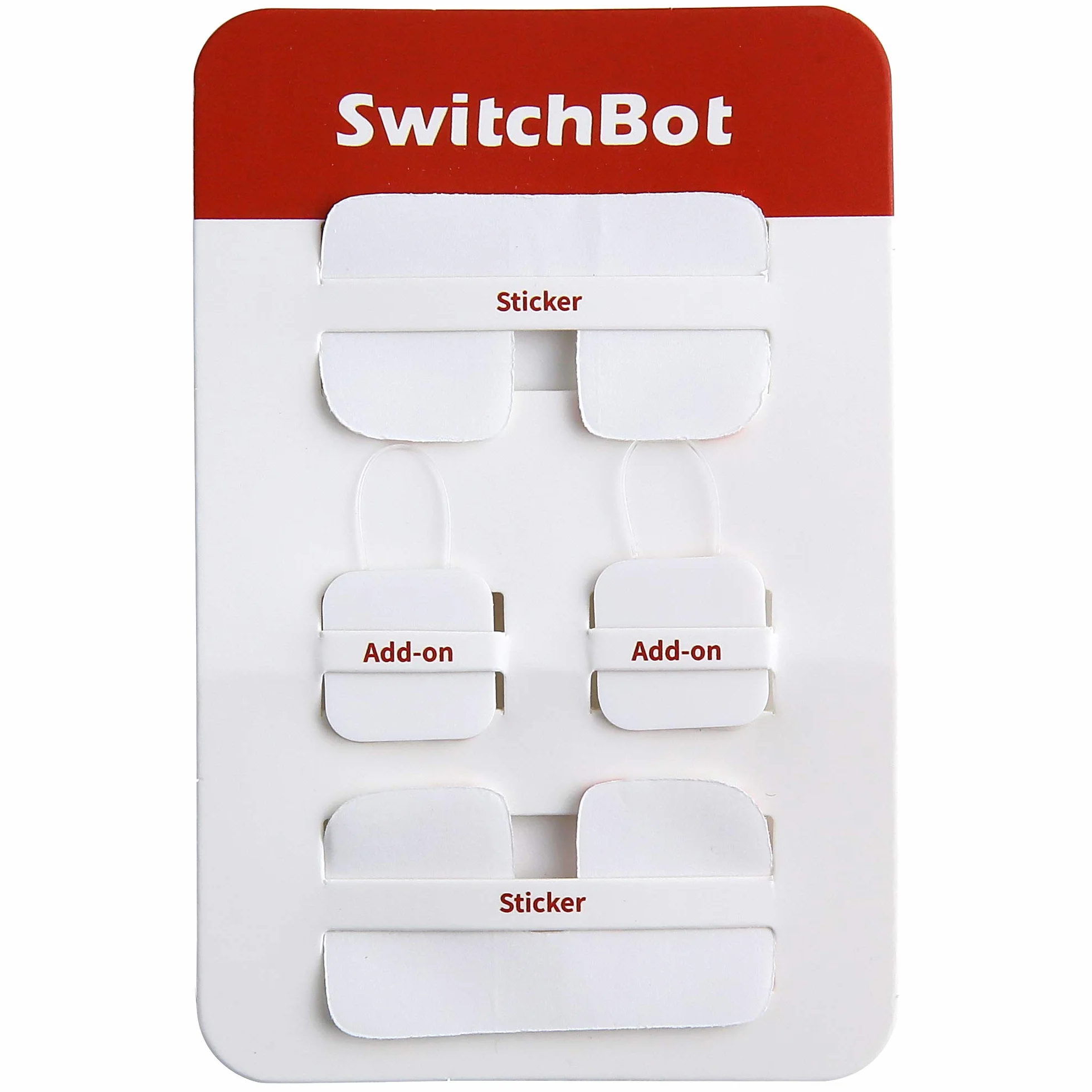 SwitchBot Dodatek do akcesoriów 3M Sticker Mate do inteligentnego domu - opakowanie 4 szt