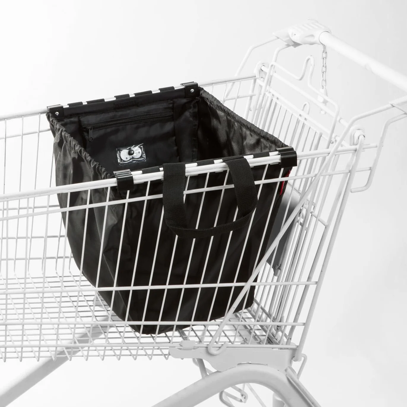 reisenthel Easyshoppingbag 32,5 x 38 x 51 cm / 30 l, Czarny, 32,5 x 38 x 51 cm, Płócienna i plażowa torba na ramię