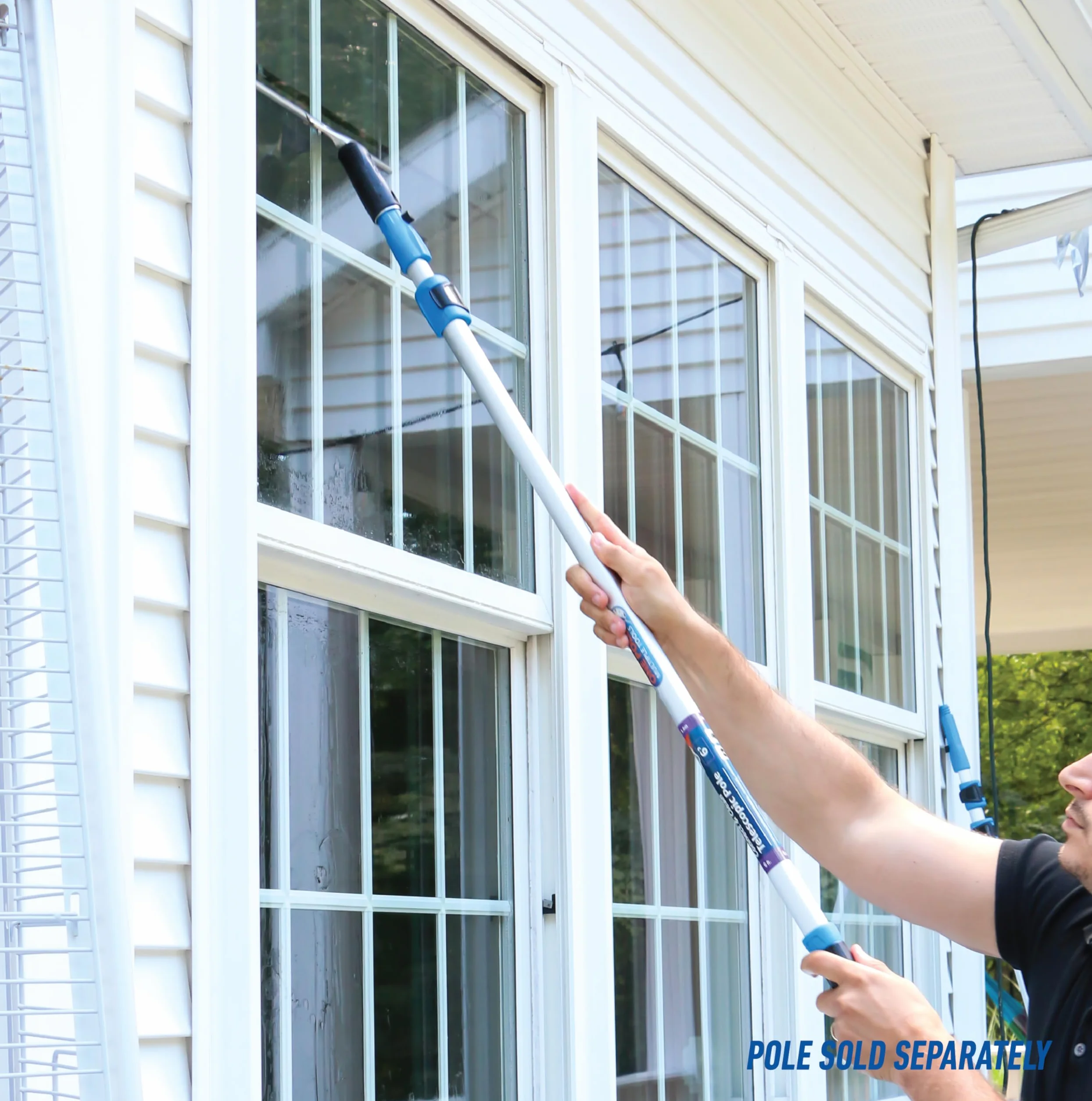 Unger Professional 12" Performance Window & Glass Cleaning Squeegee with Replacement Rubber - Cleaning Supplies, Heavy Duty Squeege for Window Cleaning, Streak-Free Results