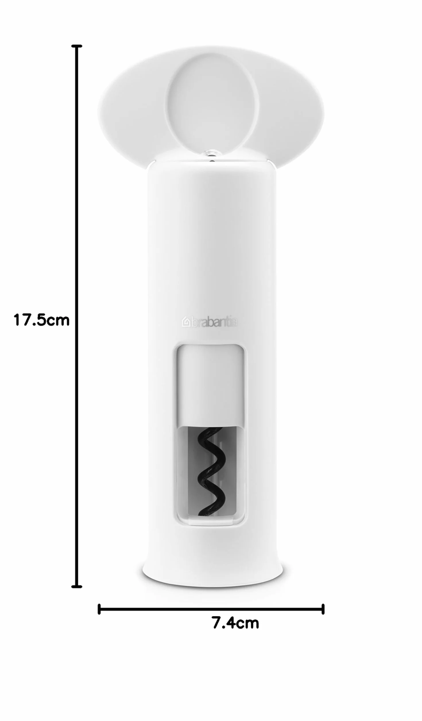 Brabantia Classic Korkociąg Biały Opakowanie Kartonowe