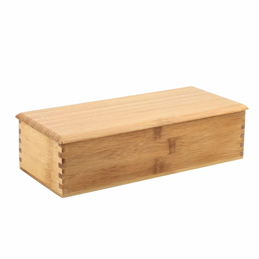 Drewniane Pudełko na Sztućce z Organizerem 10,6 x 4,3 x 2,5 Cala