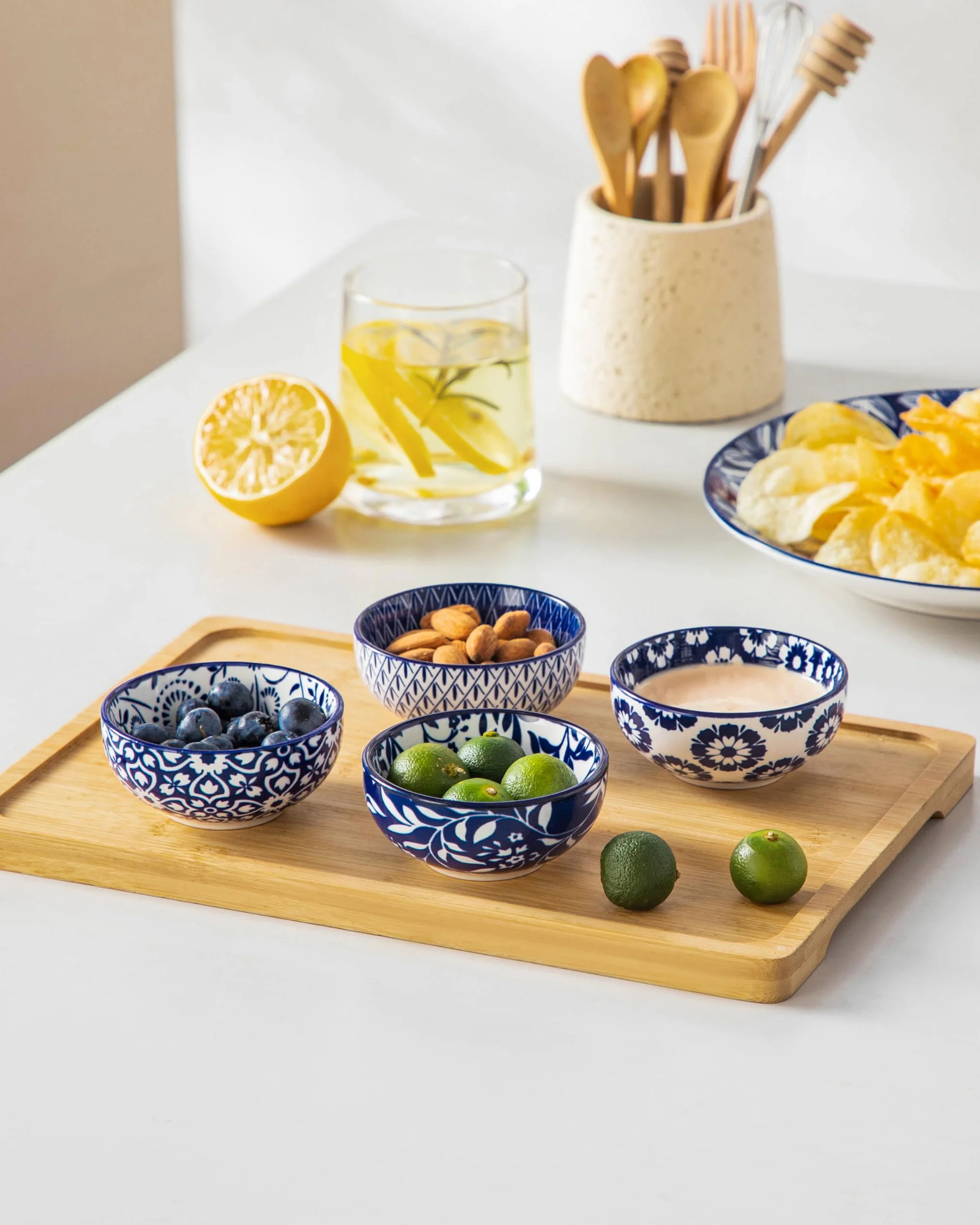 vancasso Selene ceramiczne miski do maczania, zestaw 6 sztuk, 80 ml, do serwowania sosów, mini miseczek do serwowania przystawek do sosu sojowego, sushi, przypraw i przystawek, nadają się do kuchenki