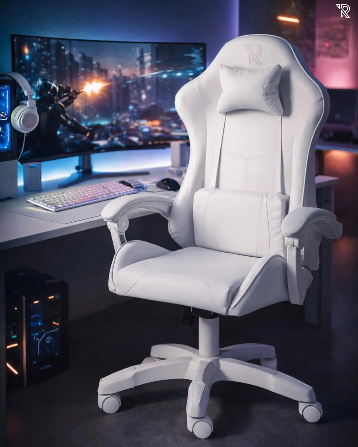 Apollo Gaming Chair White