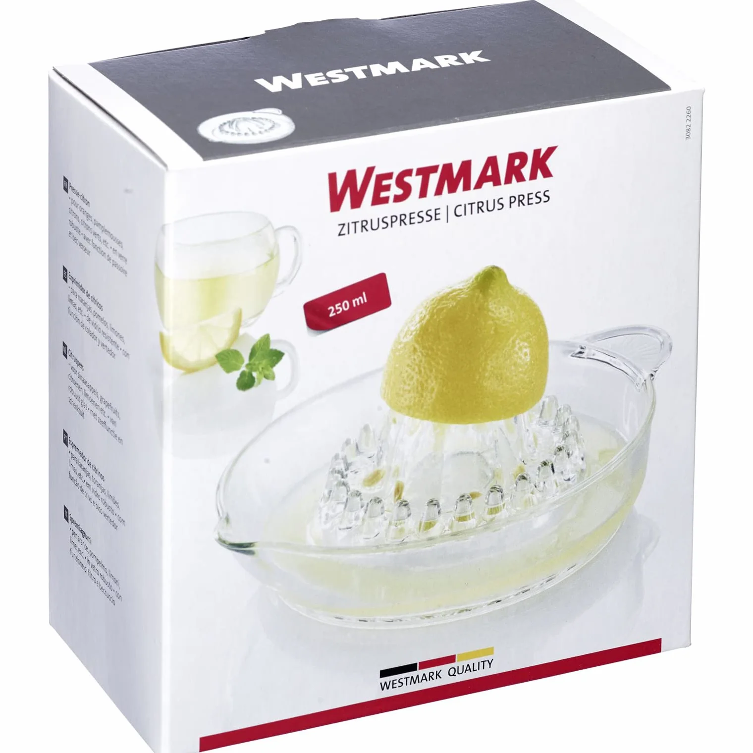 Wyciskarka do Cytrusów, Przezroczysty, 250 ml