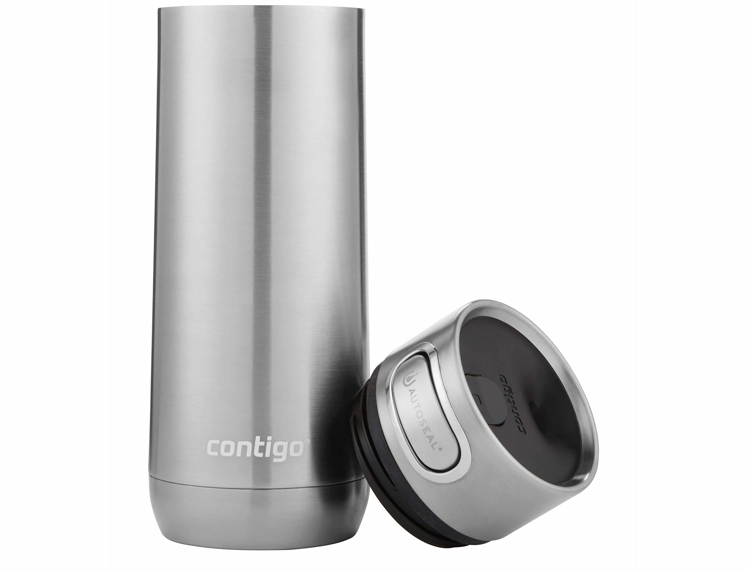 Contigo Luxe Autoseal Kubek Podróżny, Termos ze Stali Nierdzewnej, Próżniowy, Szczelny, Nadaje się Mycia w Zmywarce, Kubek Kawy z Łatwą Czyszczenia Pokrywką bez BPA