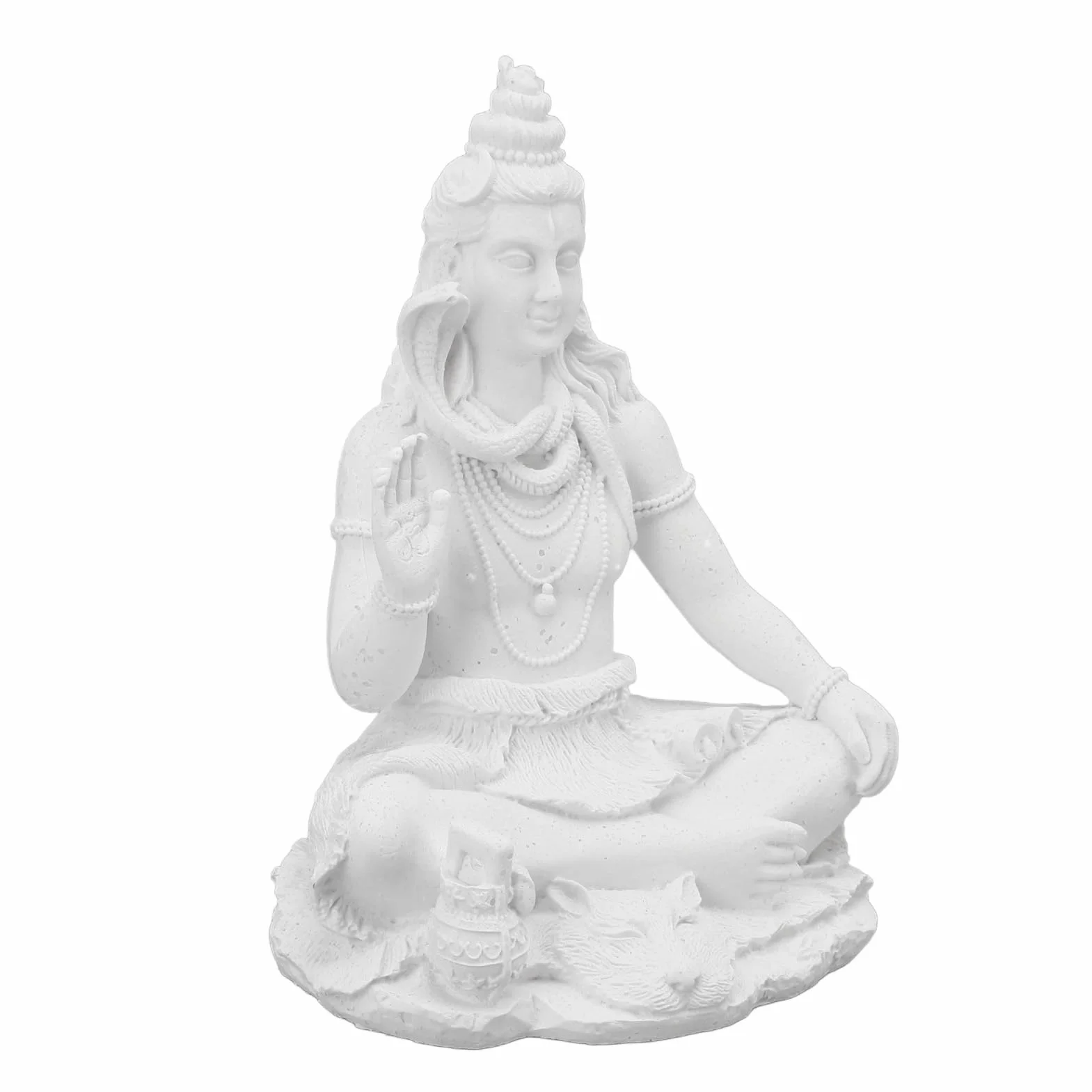 Hindu Shiva Statue, Lord Shiva Figurine in Meditation Pose, Indian Murti Puja Pozycja Duchowy Wystrój do Domowego Biura świątynia Mandir, Idealne Dary Parowania Domowego Diwali