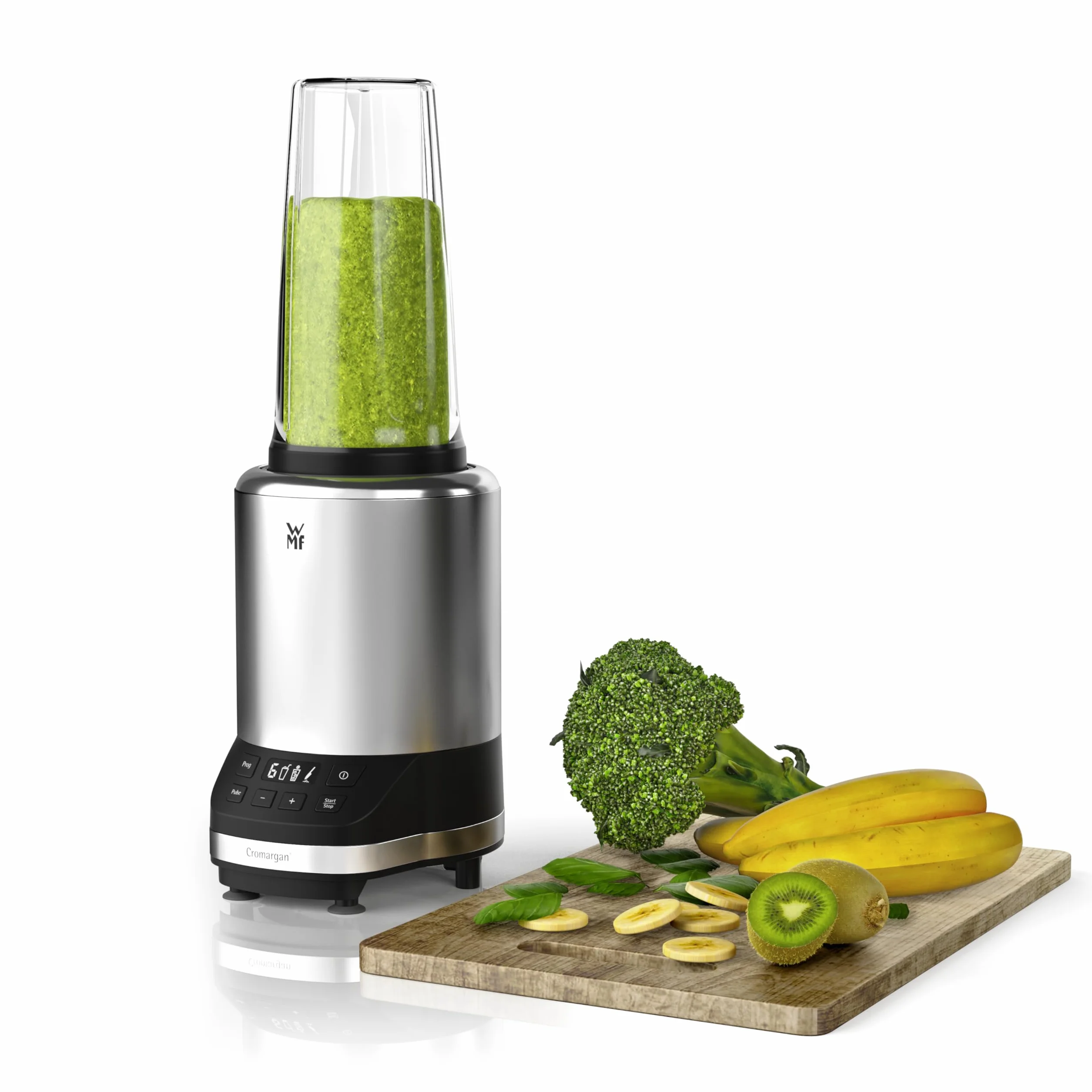 Wmf 416530011 Cromargan Blender Kielichowy, Cromargan, 1200 W, 1,2 L, Szary/Srebrny