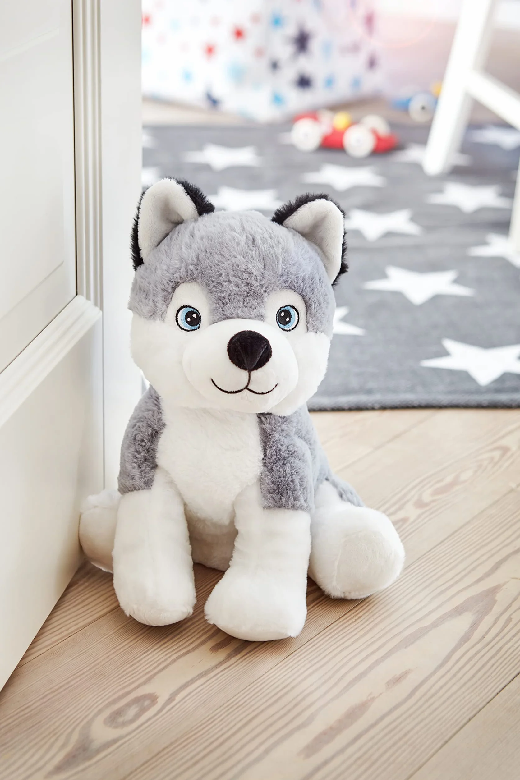 HEITMANN DECO - Stoper do drzwi PET Husky – ok. 30 cm – 1 kg