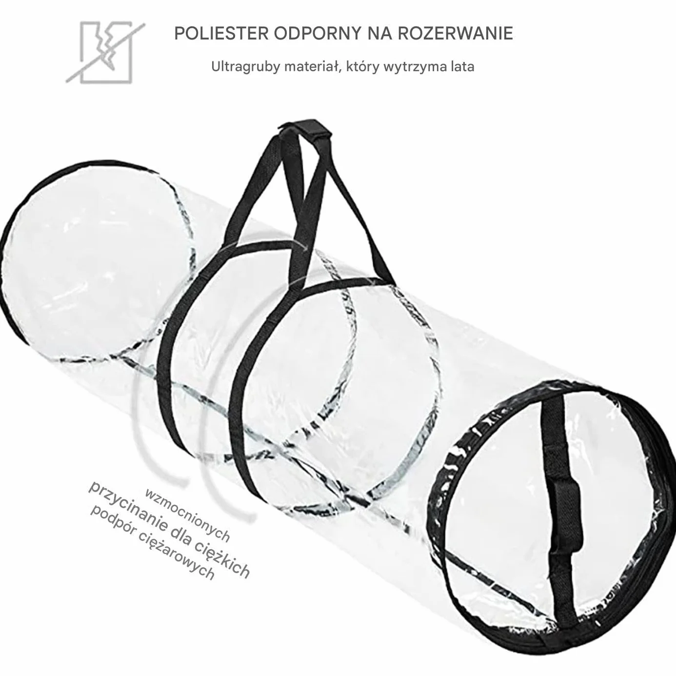 Organizery Do Przechowywania Papieru Do Pakowania Prezentów - Torba do Przechowywania Papieru Prezentowego | Przezroczysty Organizer z Uchwytem do U?ytku Domowego ?wi?ta, Wydarzenia i Spotkania Rod