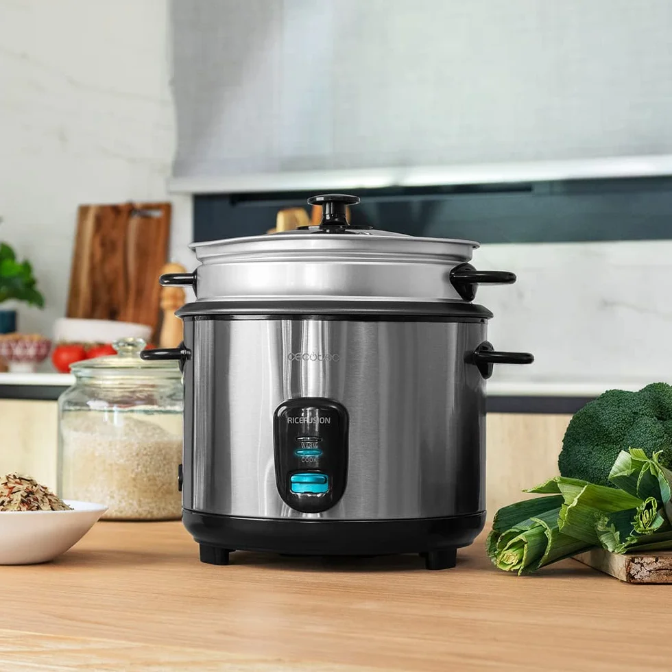Cecotec RiceFusion 7000 Inox Kuchenka do ryżu 700 W 1,8 l Stal nierdzewna