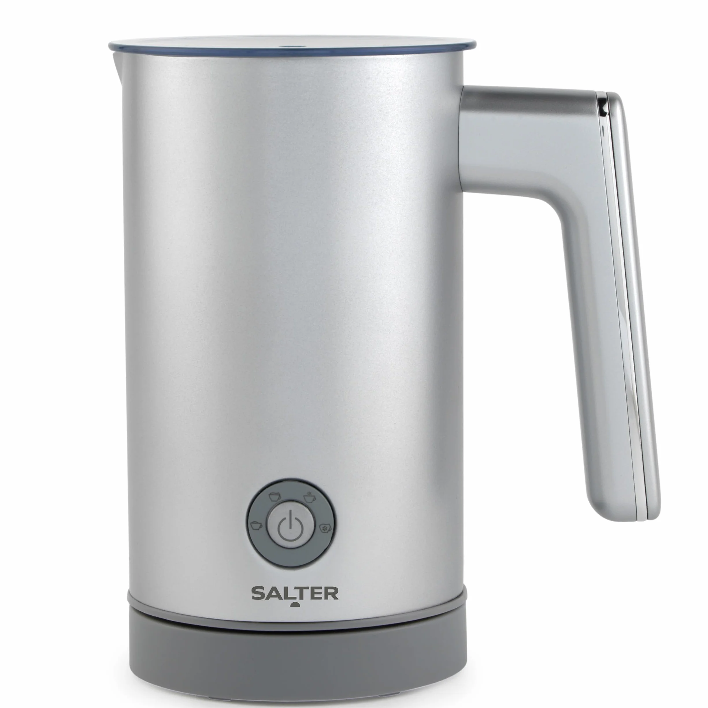 Salter Aspen Spieniacz do mleka – Elektryczny spieniacz 4 w 1, goracy i zimny, kontrola temperatury Strix, kawa, cappuccino, latte; pojemnosc: spienianie 150ml/podgrzewanie 300ml, EK6359MMSVDE
