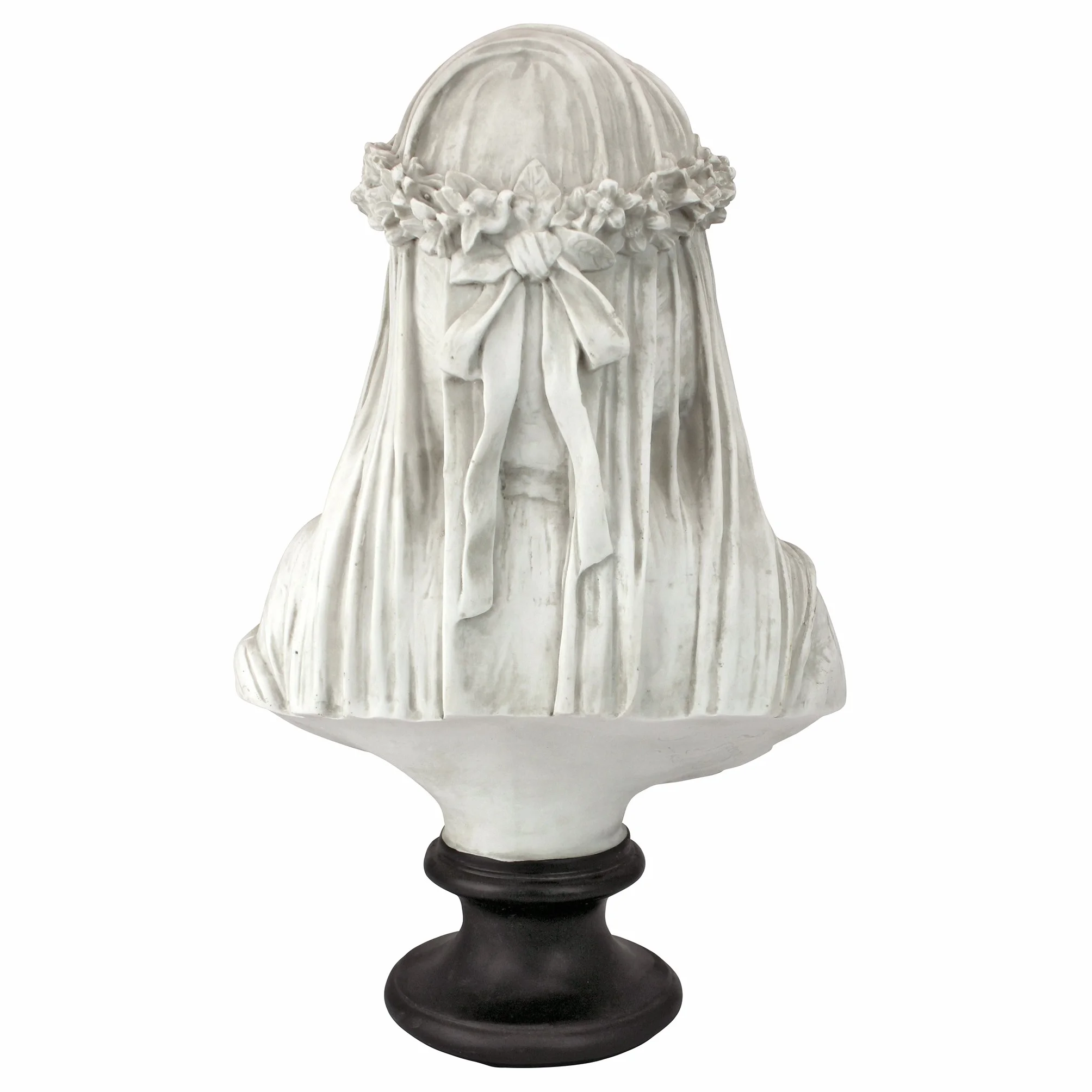 Design Toscano Ukryta statuetka biustu Panny, wymiary: 22,8 cm x 15,2 cm x 35,5 cm