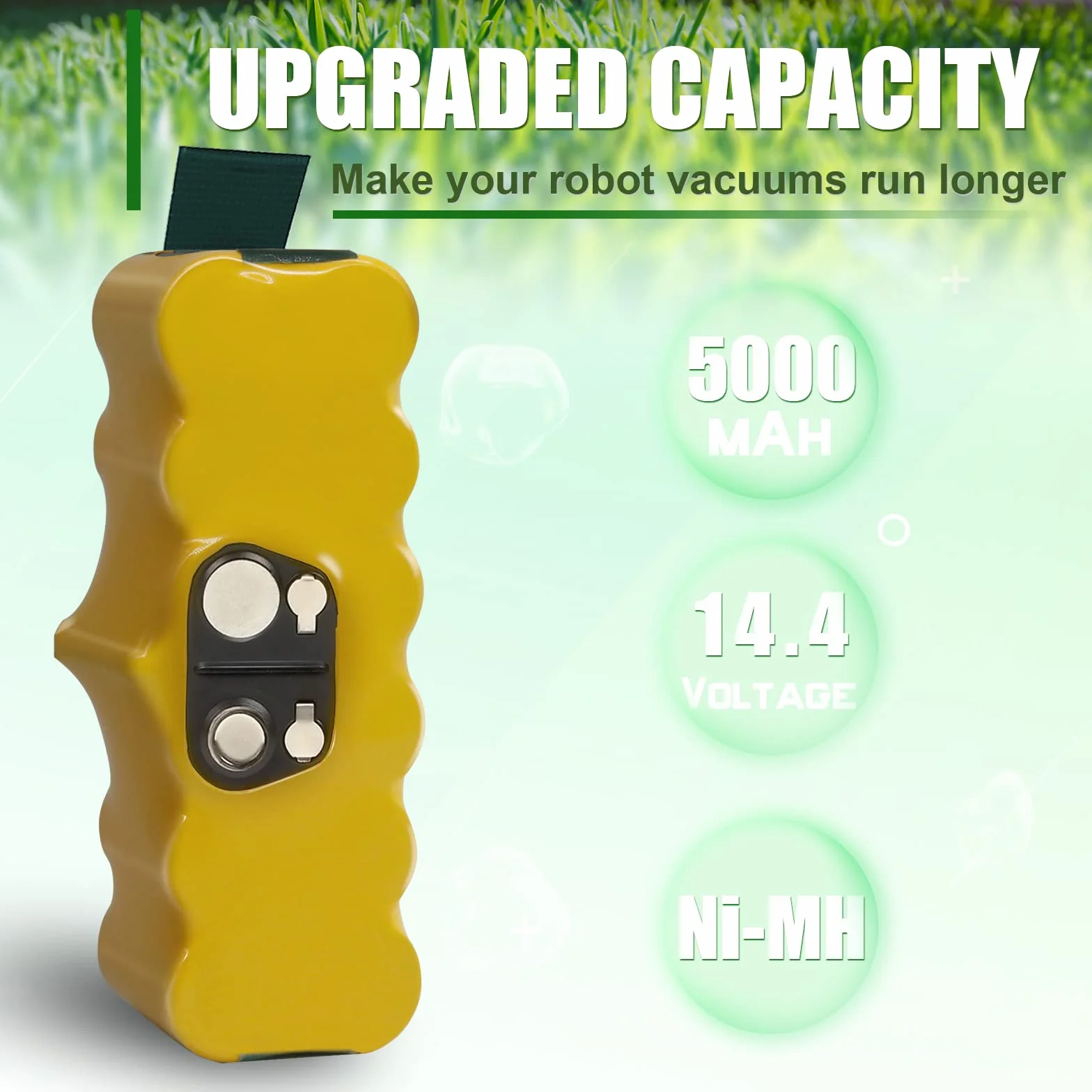5000 mAh akumulator zamienny do iRobot Roomba 14,4 V 500 600 800 800 900 510 530 532 535 540 550 560 562 570 580 620 630 650 666 0 760 790 880
