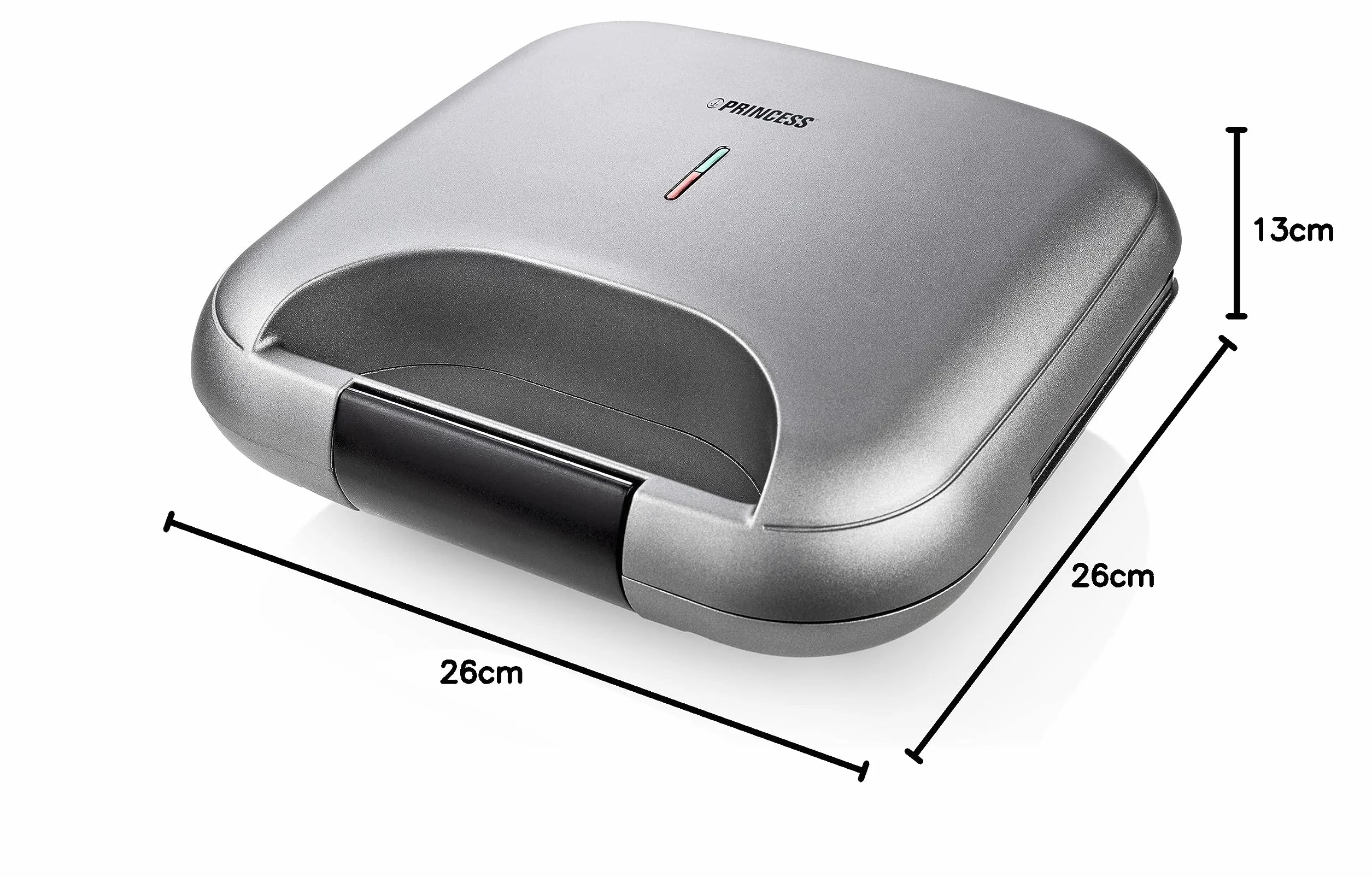 Princess Sandwich Maker Matowy 22x12 cm 750 W