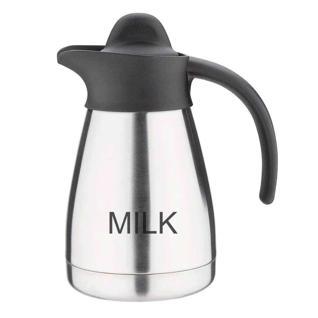 Olympia CL371 wyryty dzbanek próżniowy "mleko" z butelką na śrubę, 0,5 l