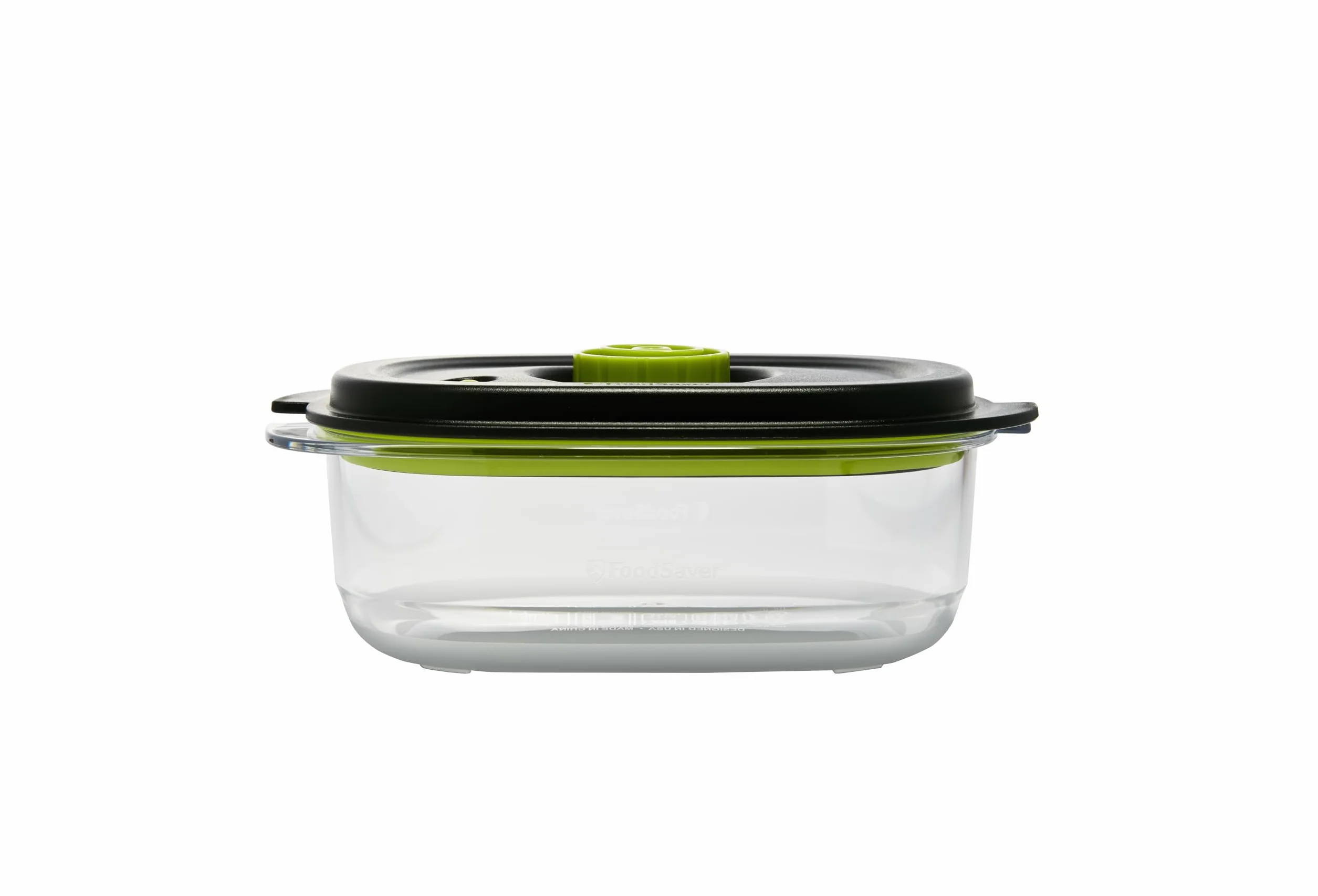Food Saver Preserve & Marinate Vacuum Containers Pojemniki na Żywność, Transparentny/Czarny, 0.7 l, 1.2 l, 1.8 l