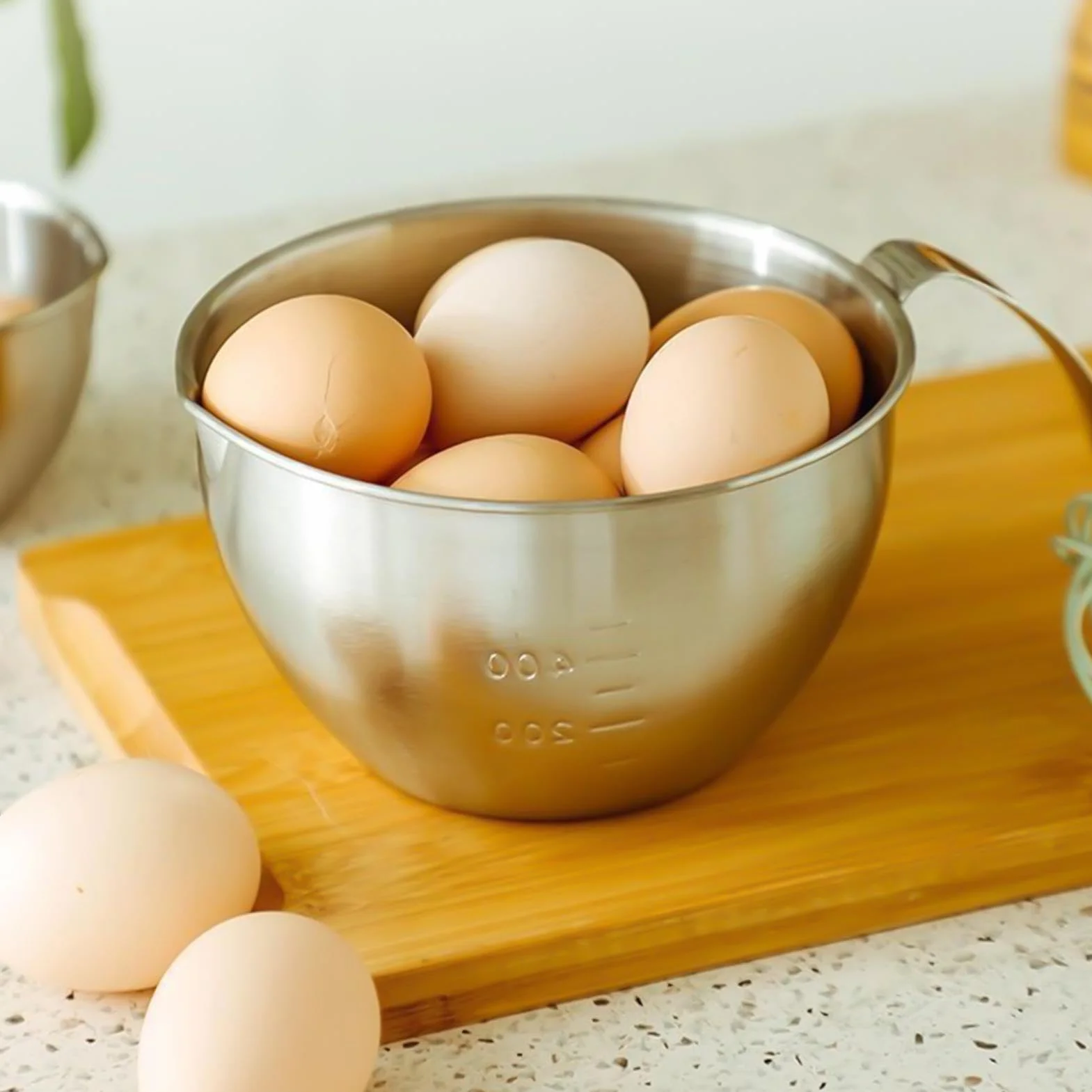 Mixing Bowl Set, Stainless Steel Colander, Draining Basket Bowl, Handle Strainer Bowls, Kitchen Prep Mixing Bowls, Food Washing Tool