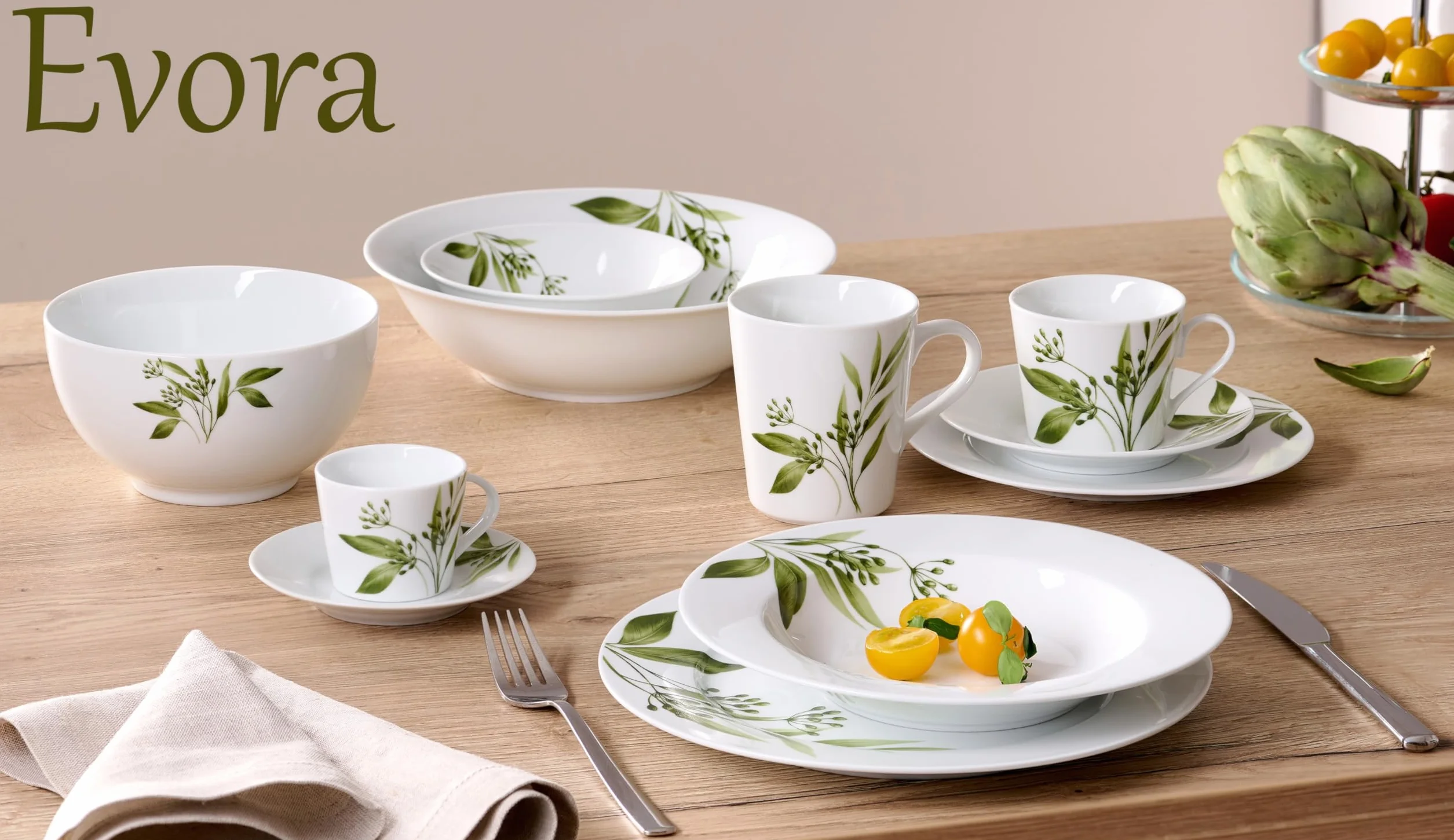 Ritzenhoff & Breker Serwis do kawy Evora, 18-częściowy, porcelana